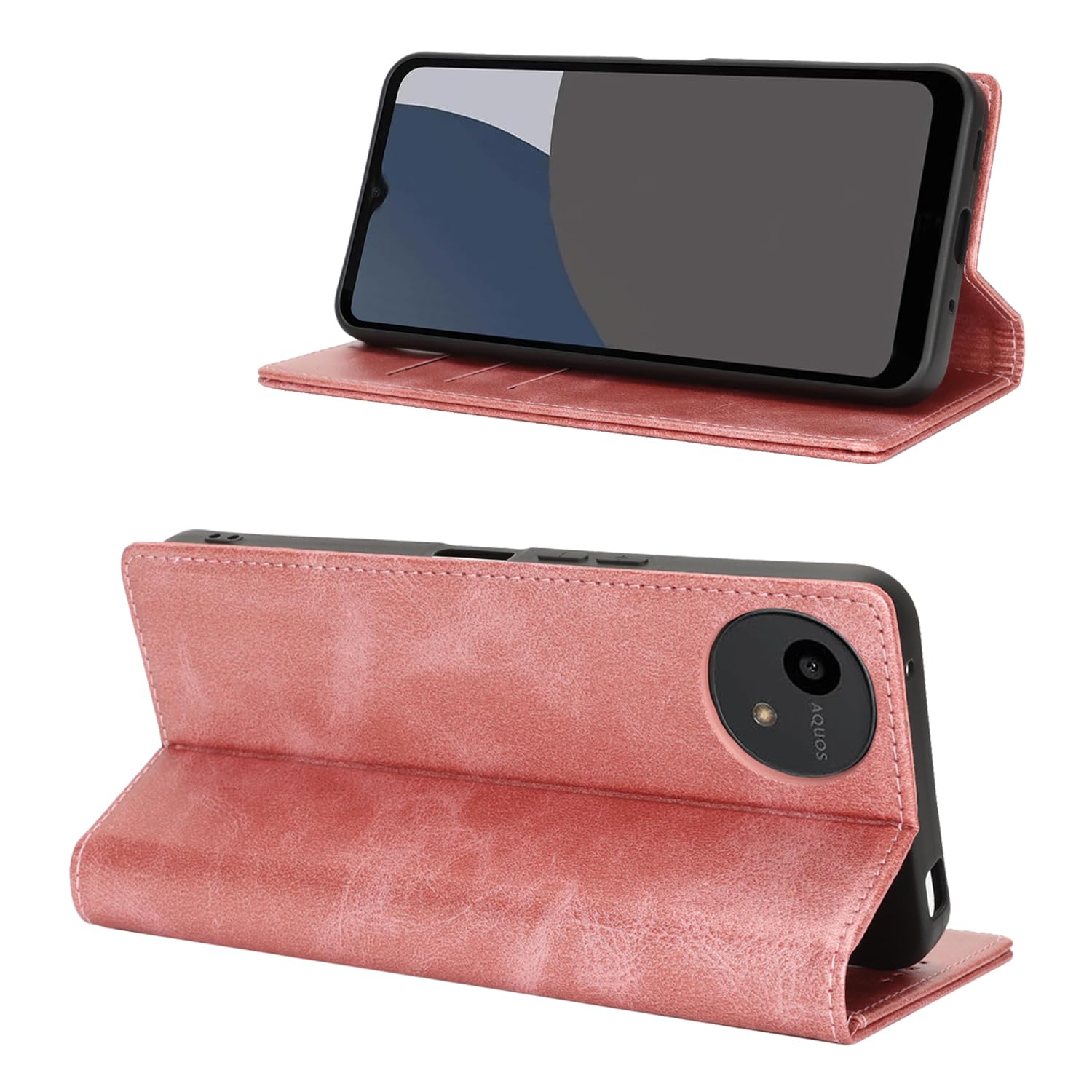 Amazon.co.jp: AQUOS wish5 ケース 手帳型 wish 5 ウィッシュ5 docomo