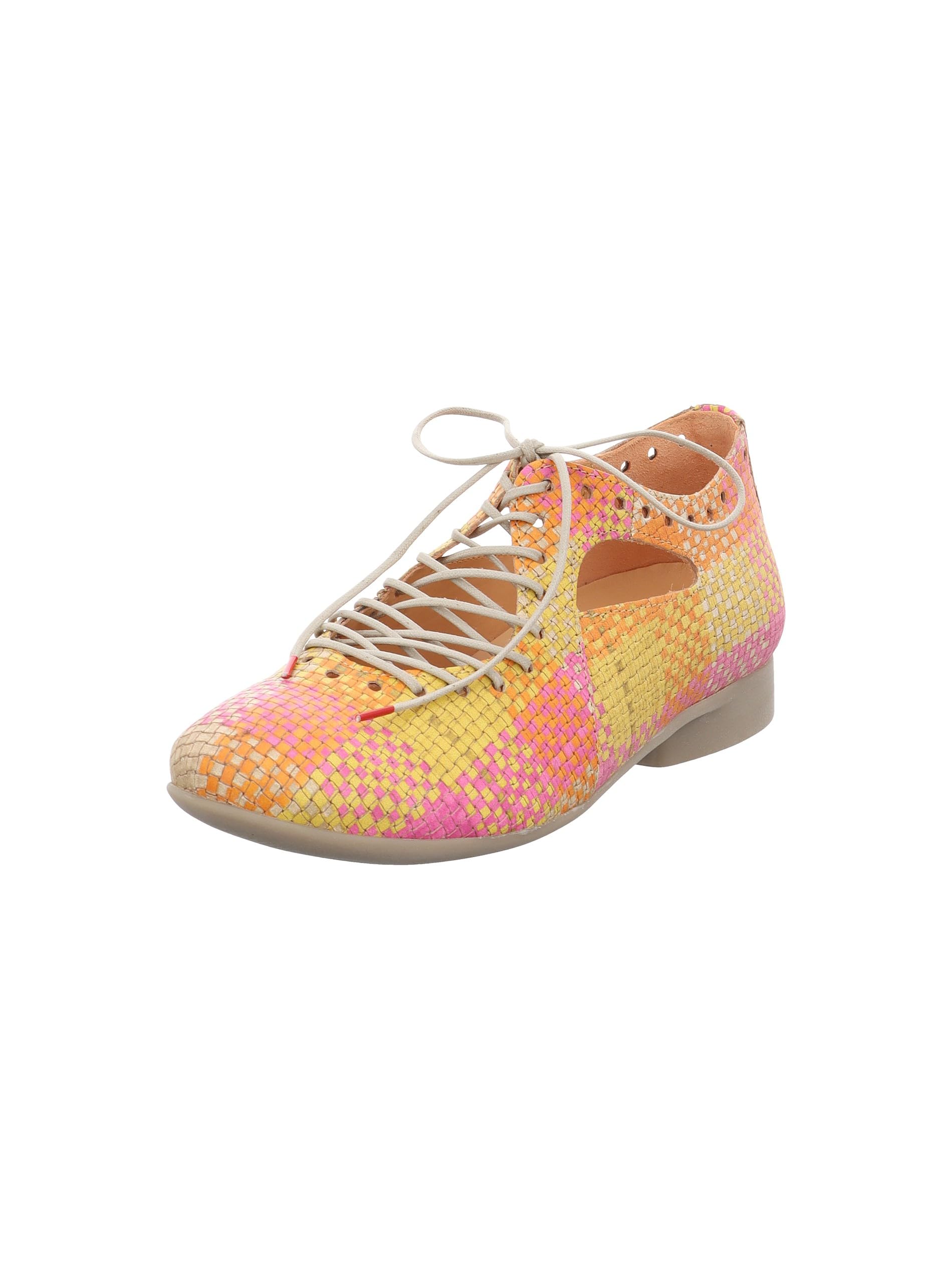 Think! Damen GUAD2 chromfrei gegerbte nachhaltige Halbschuhe, Fuxia 9020