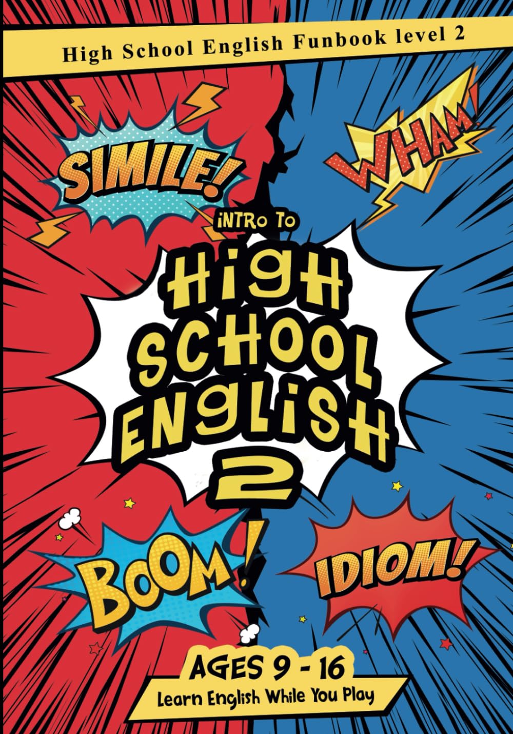 High School English Funbook Level 2: Learn while you Play (High School English Funbook Series)