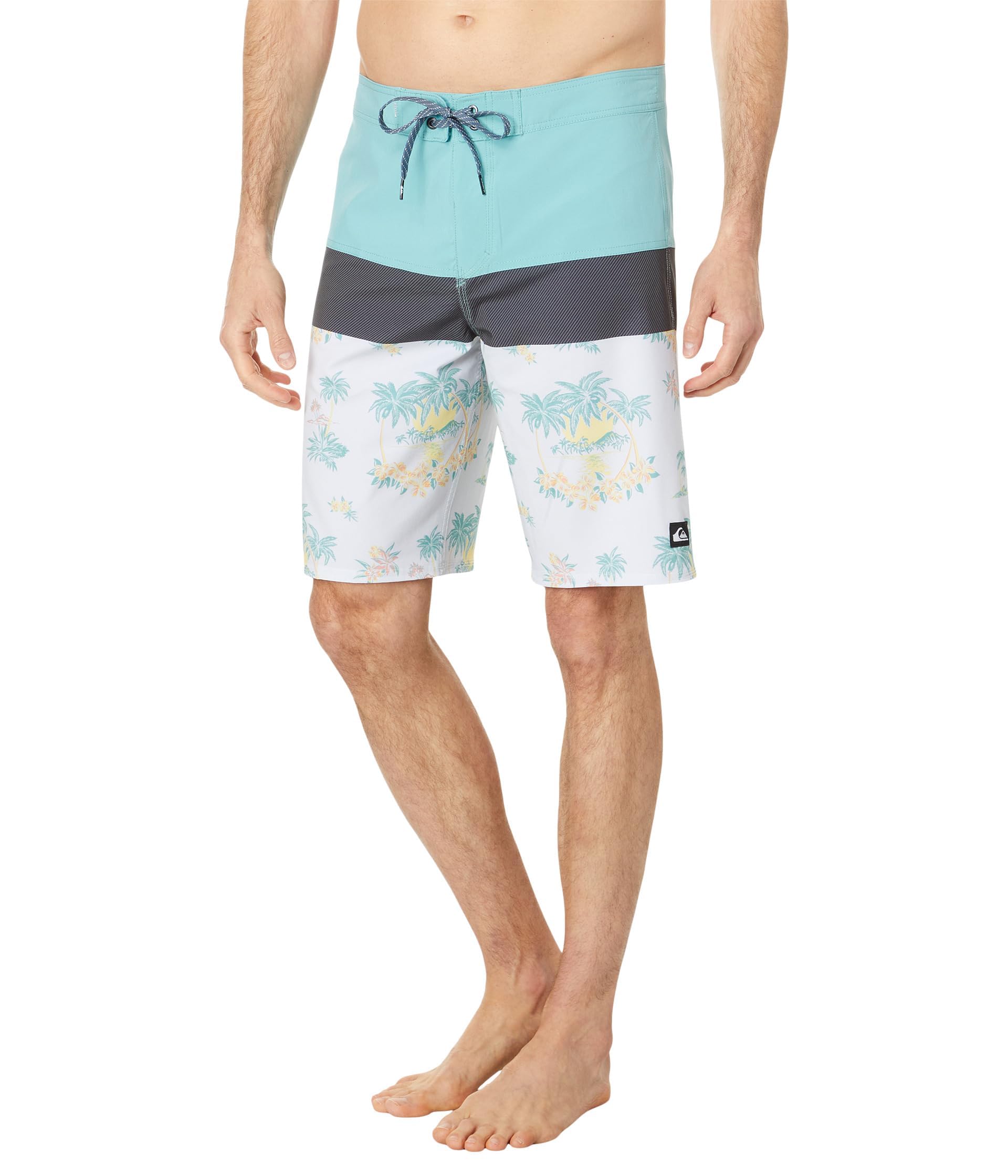Quiksilver Men's Standard Surfsilk Panel 20 Boardshort Swim Trunk