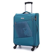 Verage Falcon 70 cm Soft-Sided Medium Check-in Size Expandable Suitcase 360 Spinner Luggage Trolley Bag with Anti-Theft Zippers (VRFLC9-24-TL)