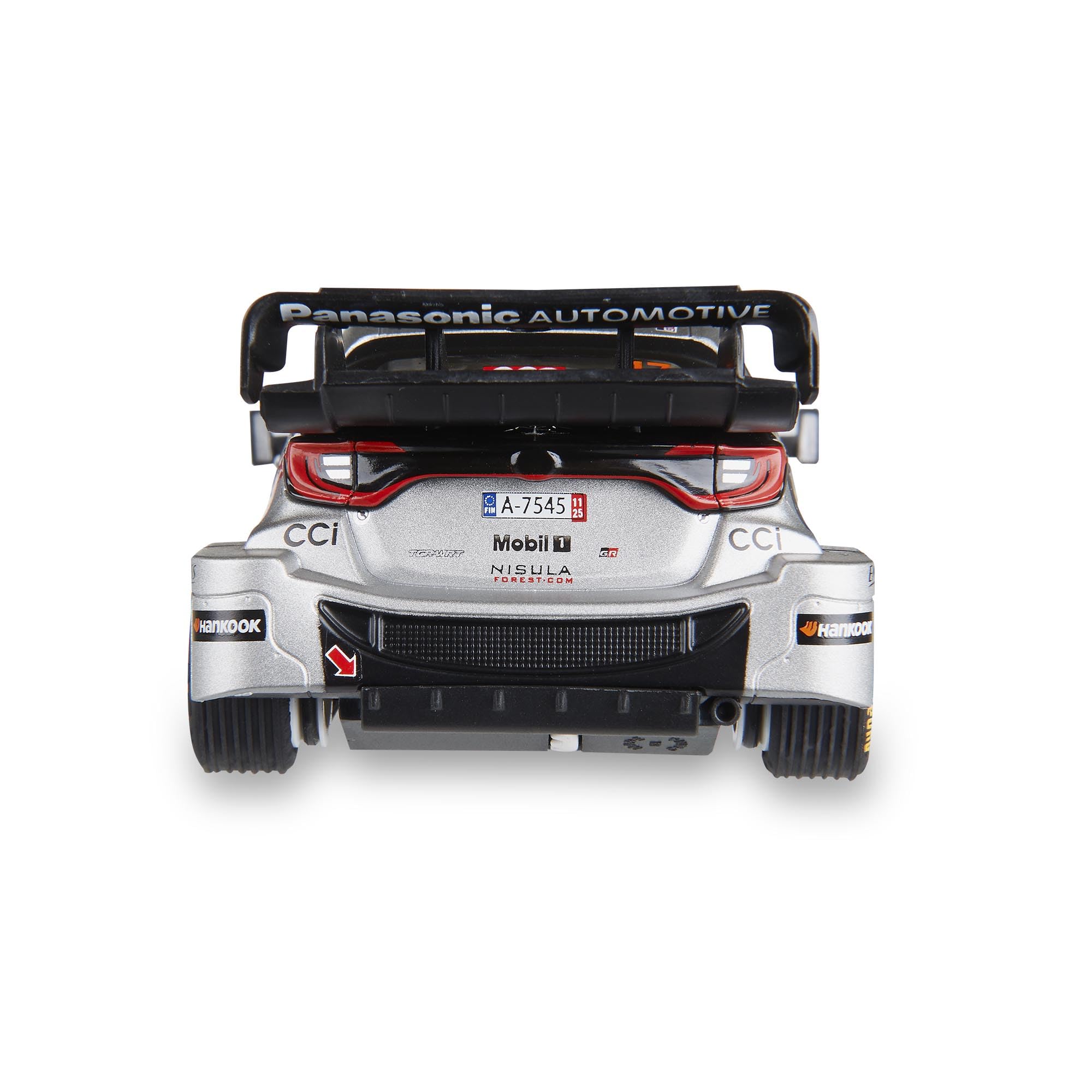 SCALEXTRIC - Vehículo de Carreras Advance - Coche Slot - Escala 1:32 (Toyota Yaris WRC - S. Ogier - Portugal '25)