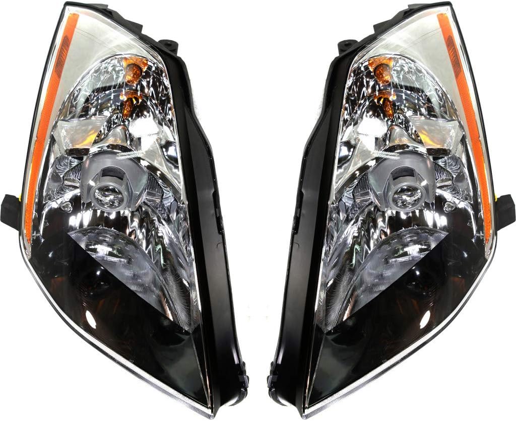 For 2003 2004 2005 Nissan 350Z Pair Headlights HID Type Driver and Passenger Side NI2502182 | NI2503182