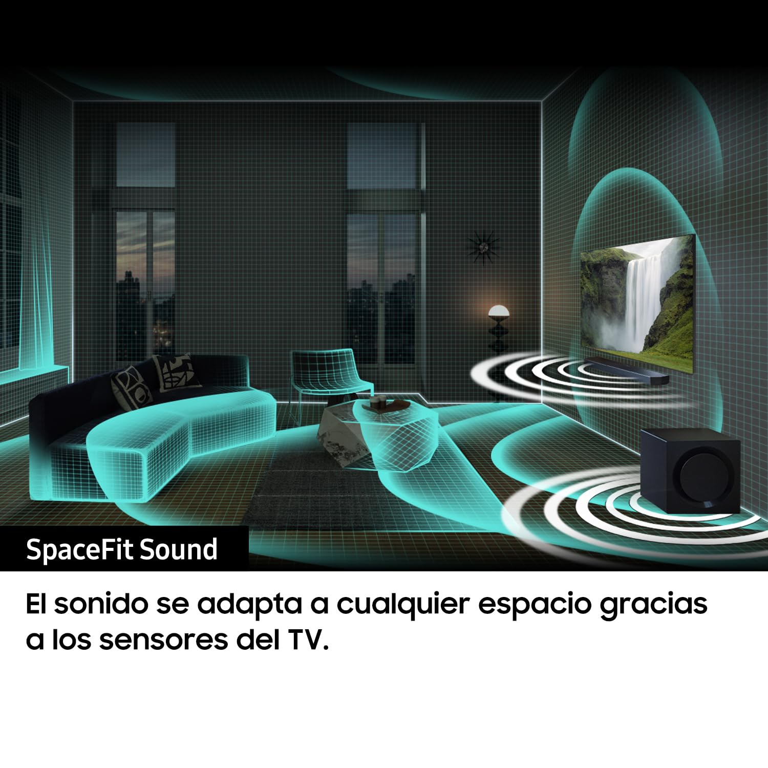 Samsung Soundbar HW-Q800C/ZF Serie Q, 11 Speaker, Wireless Dolby Atmos, Audio a 5.1.2 Canali, Q-Simphony, Compatibile con Alexa e Google Assistant, Black 2023