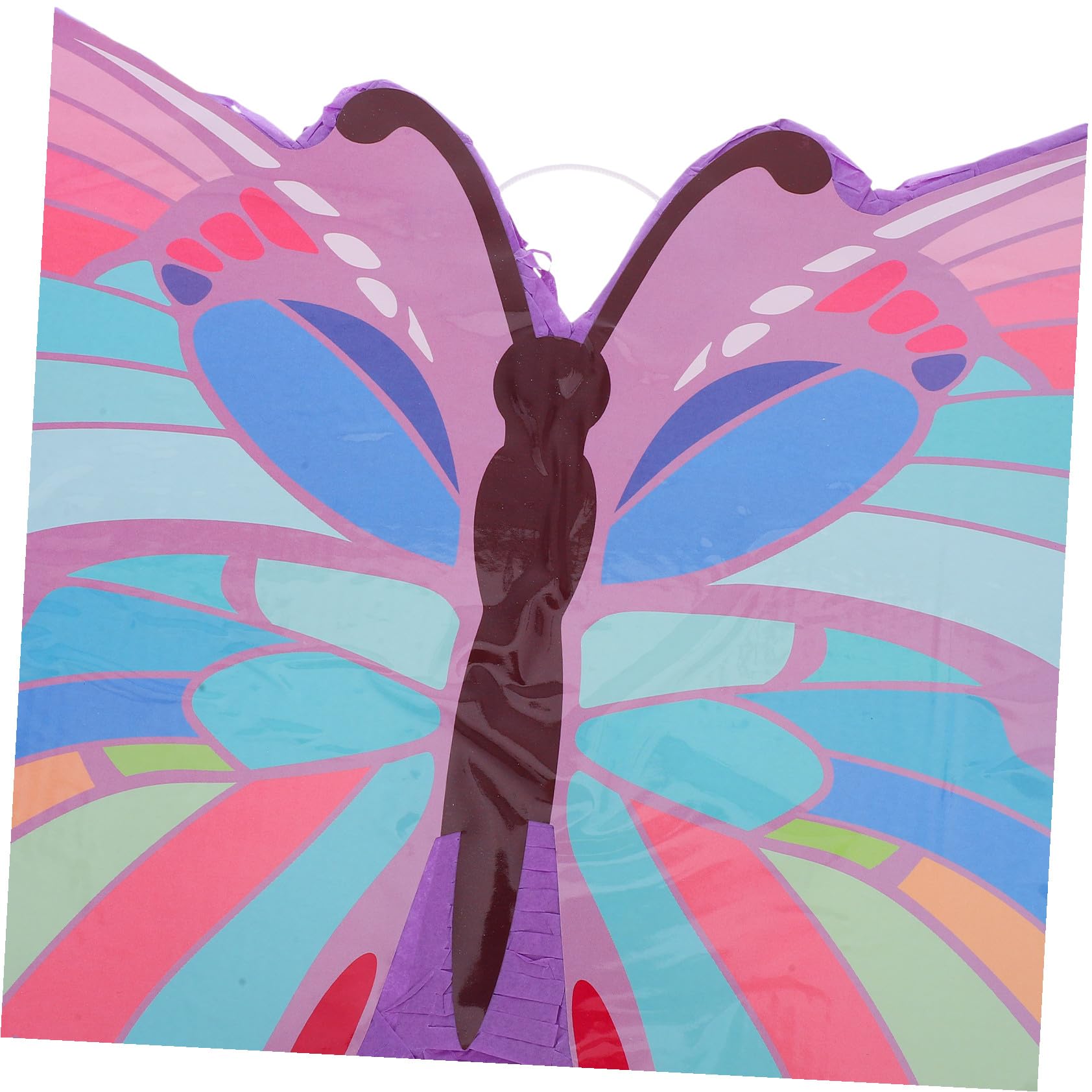 Mipcase Piñata Temática de Mariposas Color Púrpura para Fiesta de Cumpleaños Infantil con Diseño Decorativo y Fácil de Rellenar para Juegos y Dulces