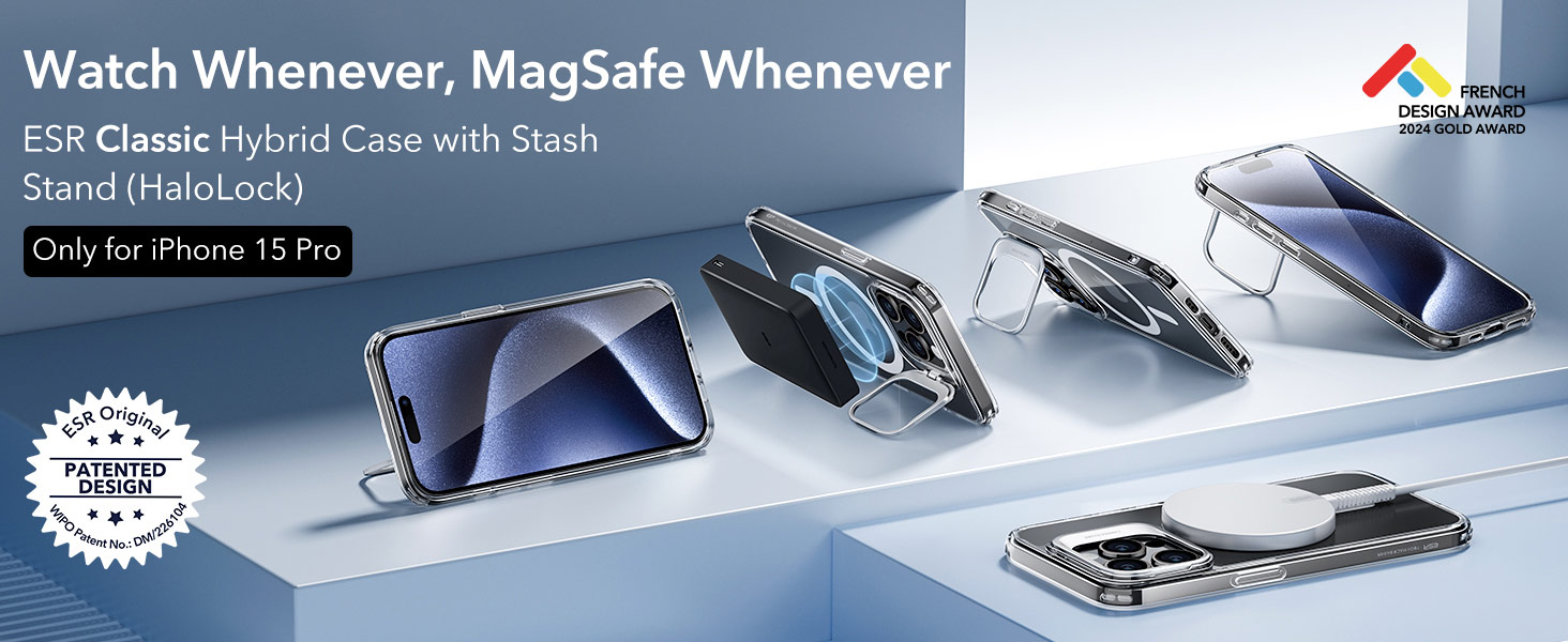 Amazon.com: ESR for iPhone 15 Pro Case, Compatible with MagSafe