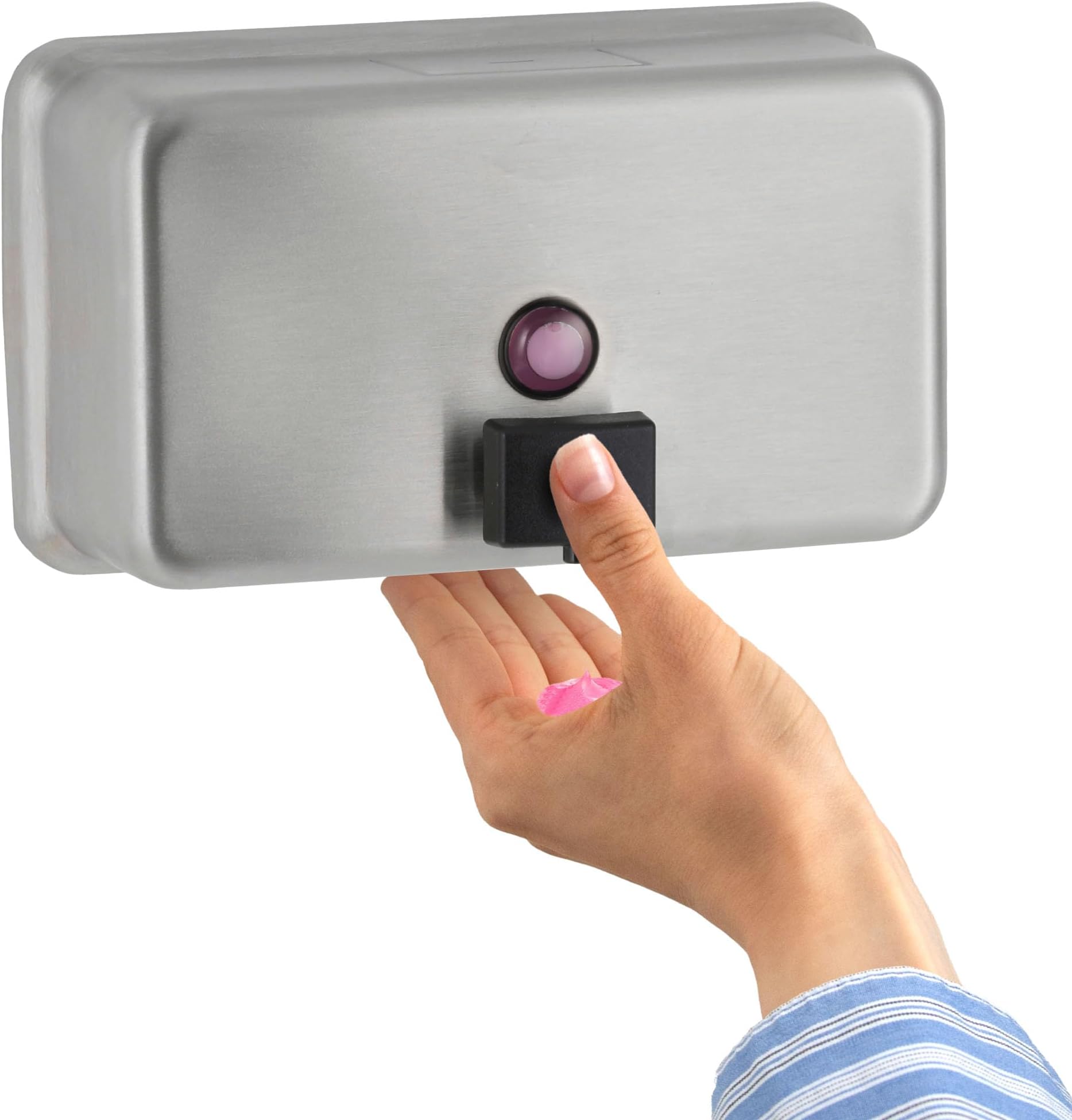 B-2112 40 fl oz Capacity, Classic Series Surface-Mounted Horizontal Soap Dispenser