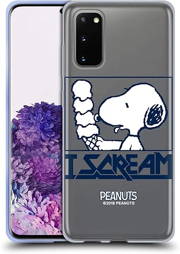 Vista 35 de Head Case Designs Officially Licensed Peanuts Woodstock Insignia Rock Tees Gel Case [Military Grade Protection] Compatible with Samsung Galaxy S22+