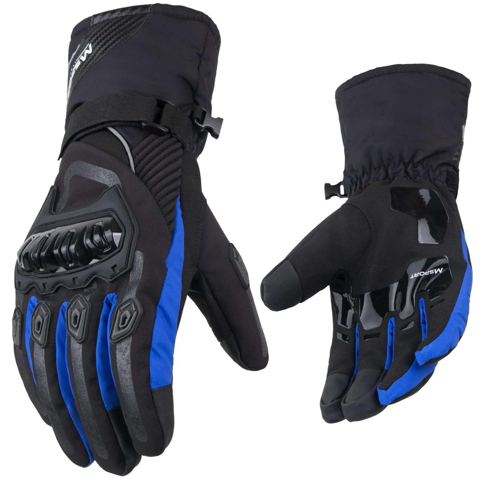 Guanti Invernali Termici Gucass Uomo/Donna - Impermeabili, Antivento, Touchscreen - Per Moto, Bici, Sci E Trekking (fino A -20°C)