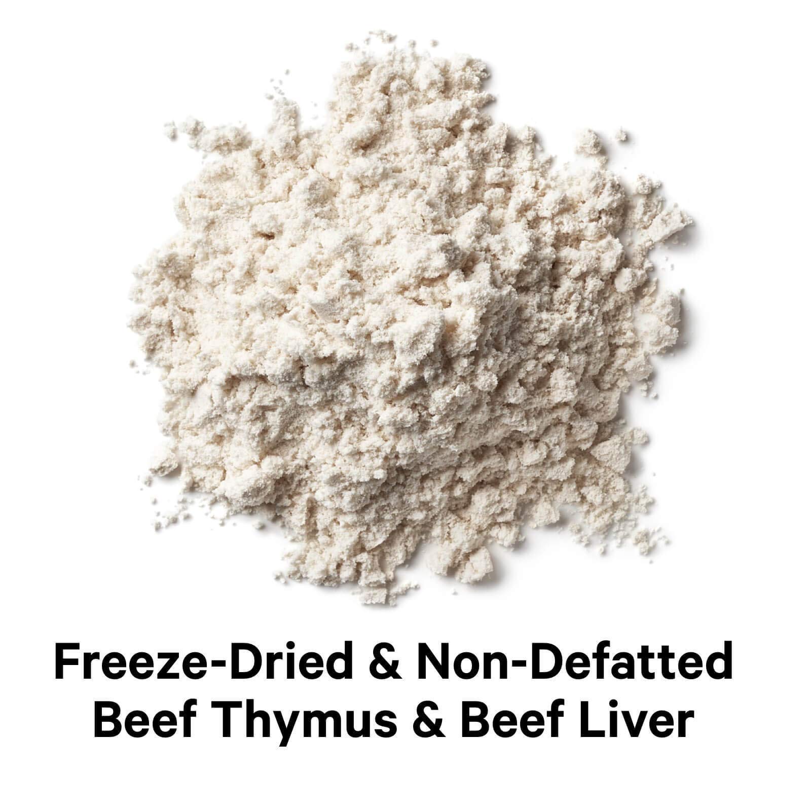 Codeage Grass Fed Beef Thymus Supplement Freeze Dried, NonDefatted