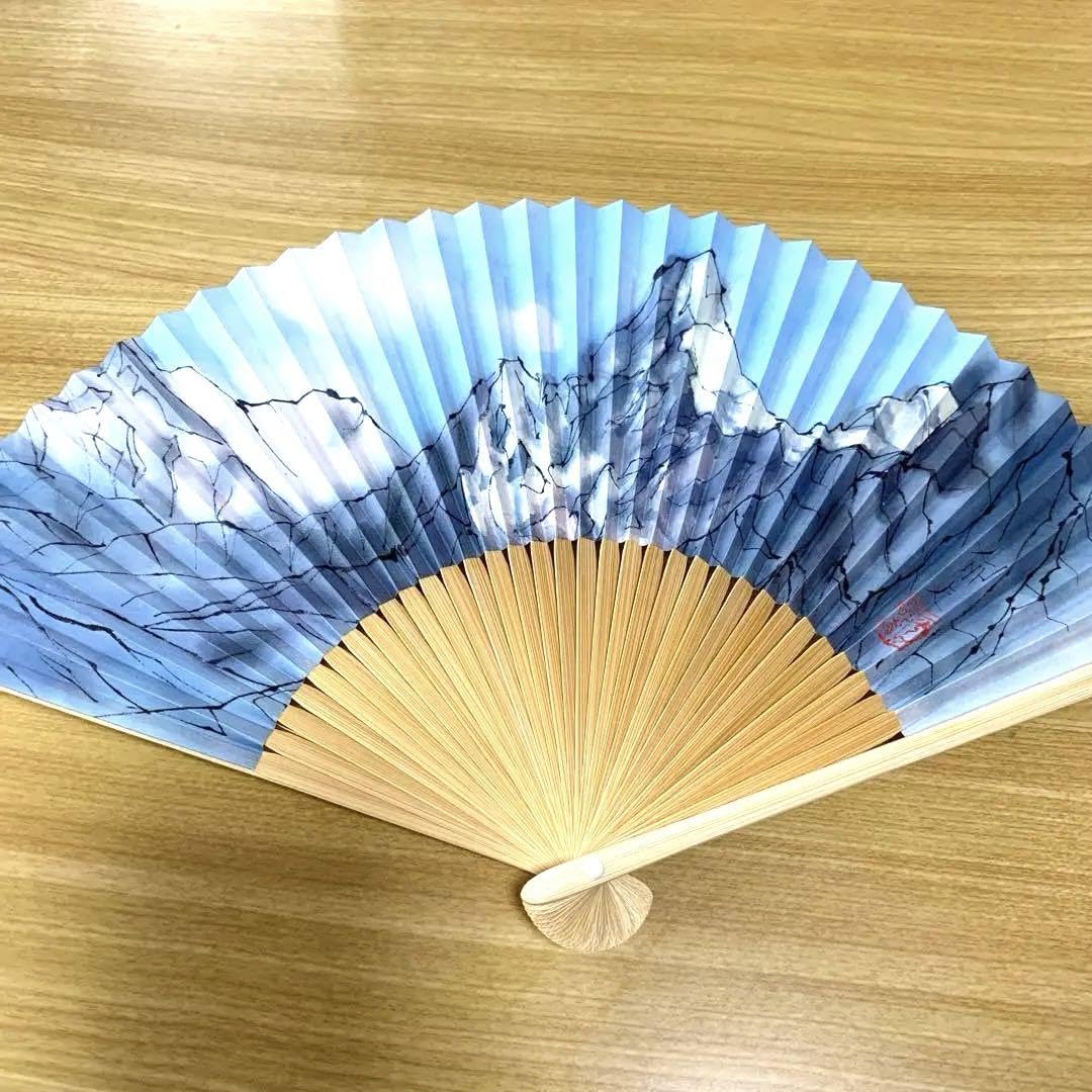 Amazon.co.jp: 平山郁夫画伯 扇子 エベレストを望む : おもちゃ
