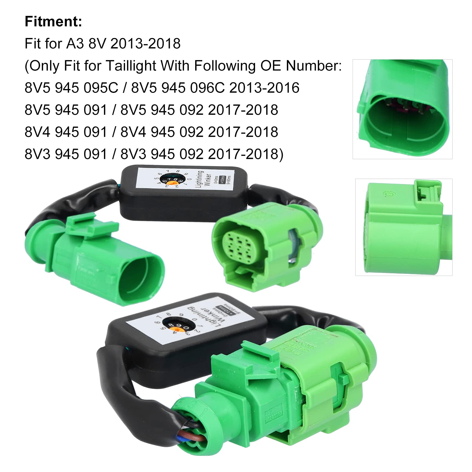 Blinkermodul dynamisch 6-polig, für A3 8V