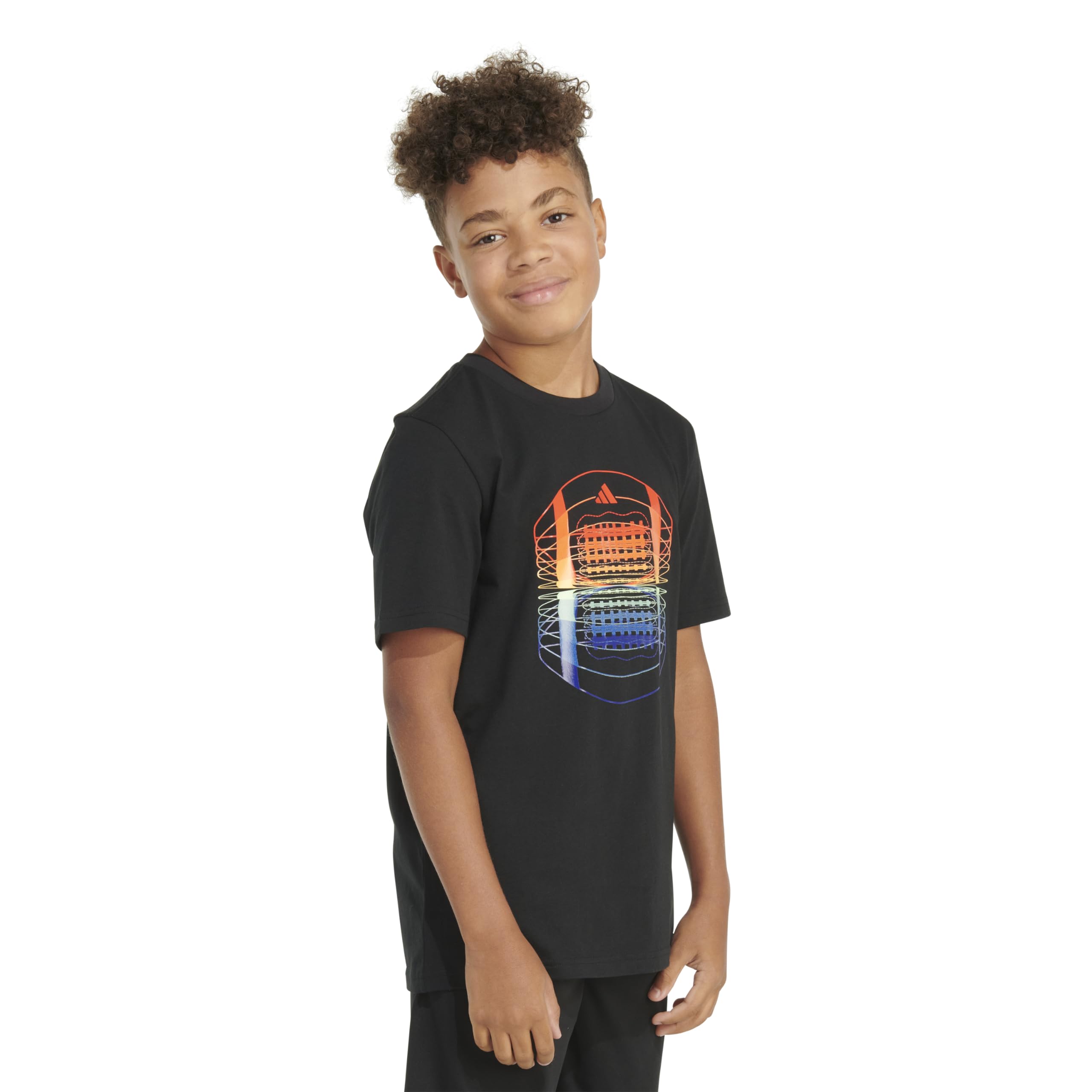 adidas Short Sleeve T Sports Graphic tee Shirt Camiseta para Niños