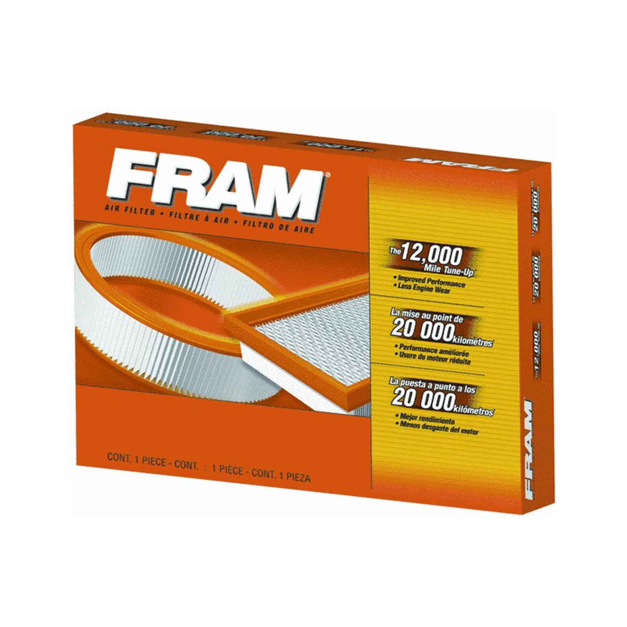 Fram CA3588 Extra Guard Round Plastisol Air Filter - Enhanced Engine Protection