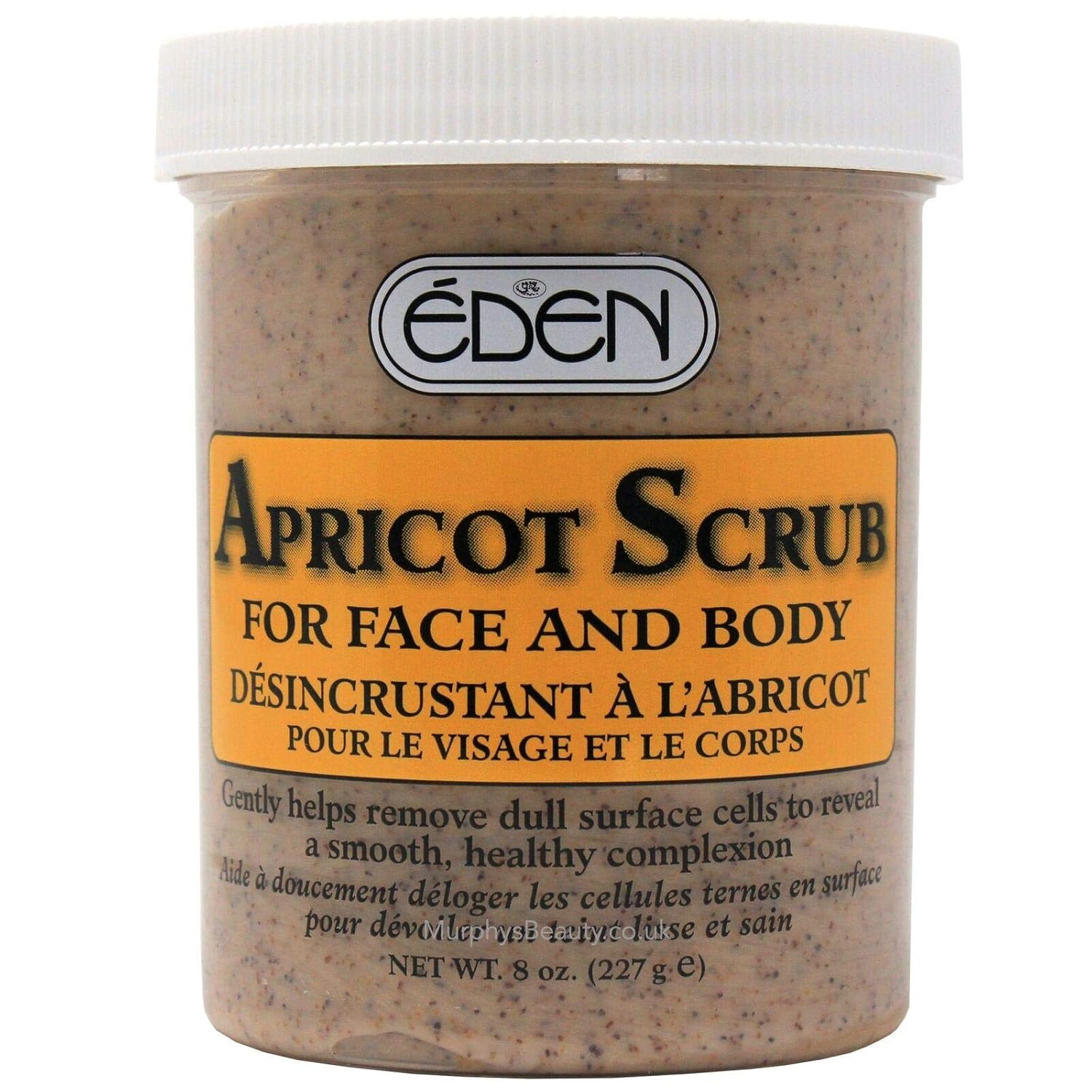 Amazon Com Eden Apricot Scrub For Face Body 227g Beauty Personal Care