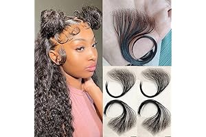 Seamlessly Blending HD Lace Baby Hair Edge Pieces
