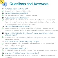 Vista 7 de Altavoz Mini Portátil, Altavoz Móvil de 3W con Entrada de Línea para Teléfonos Inteligentes/Tabletas/Computadoras con Interfaz de Audio AUX de 3.5mm