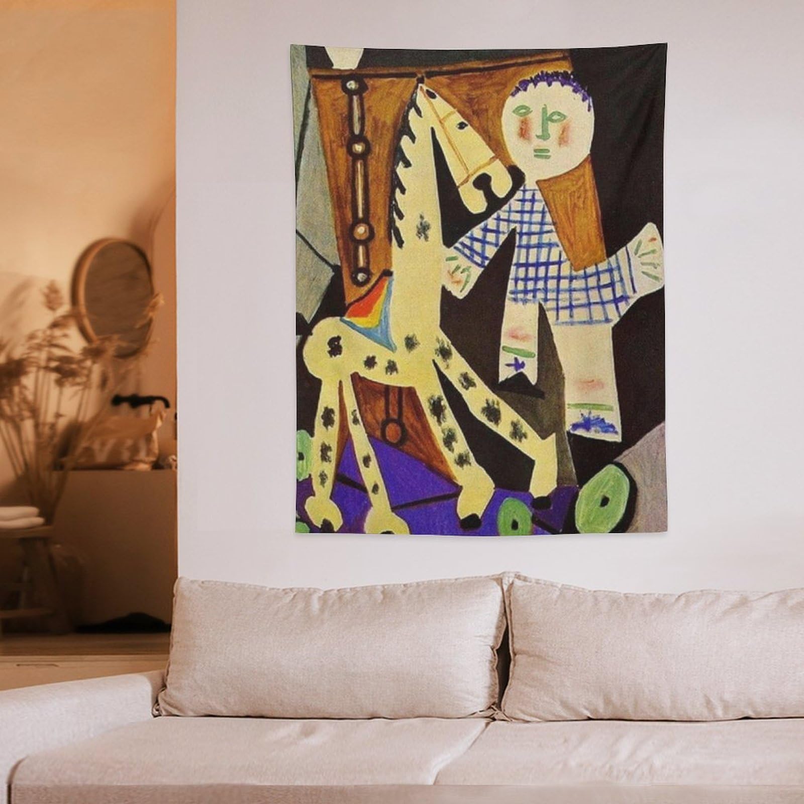 Picasso 飾り Amazon.com: JU XIANG Pablo Picasso Tapestry，Pablo Picasso's