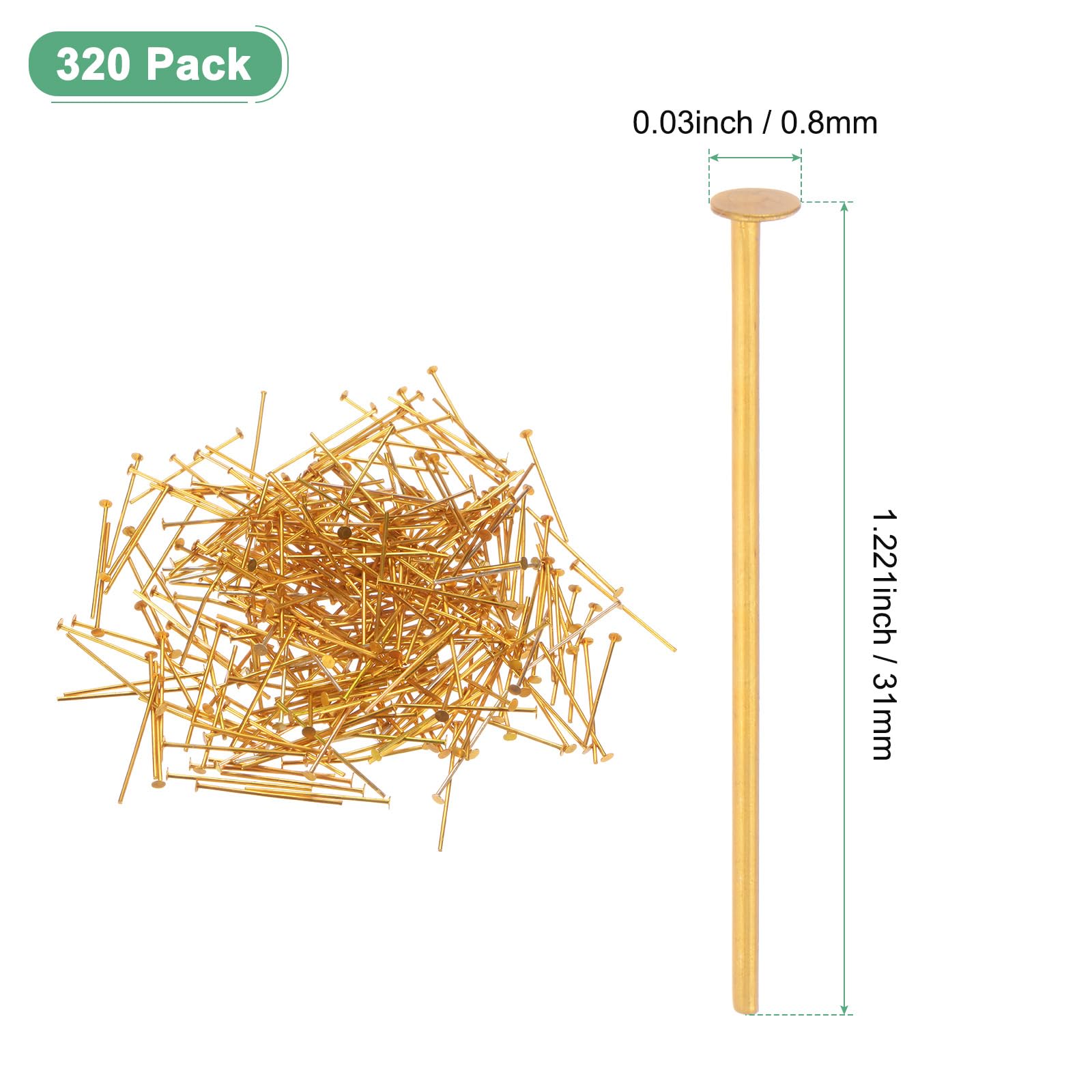 M METERXITY 320-Pack Chandelier Connectors Clips Pins - Image 3