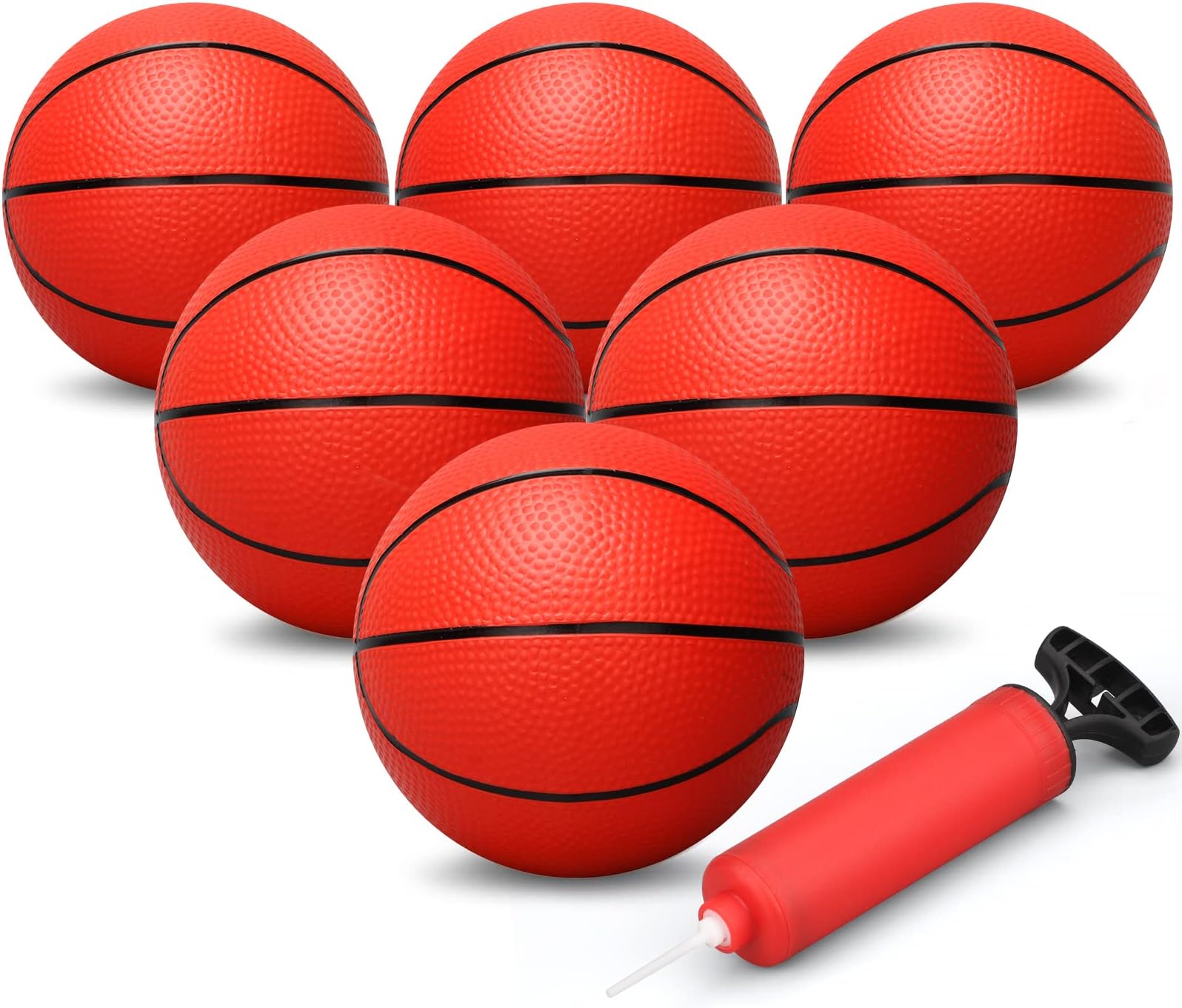 Mini Basketball Hoop Set + 6PCS Mini Replacement Balls