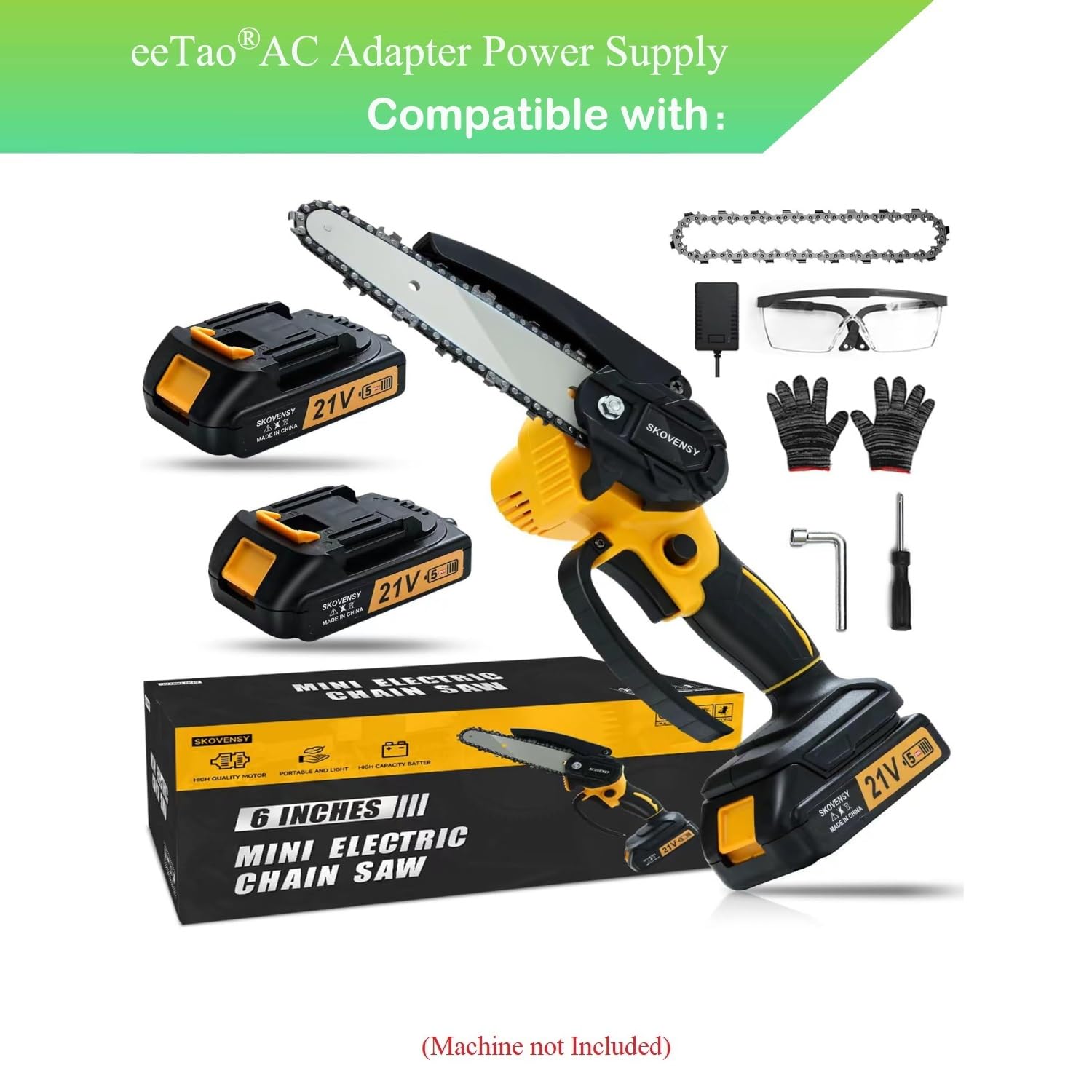 Amazon.com: eeTao AC/DC Adapter Charger Compatible with SKOVENSY