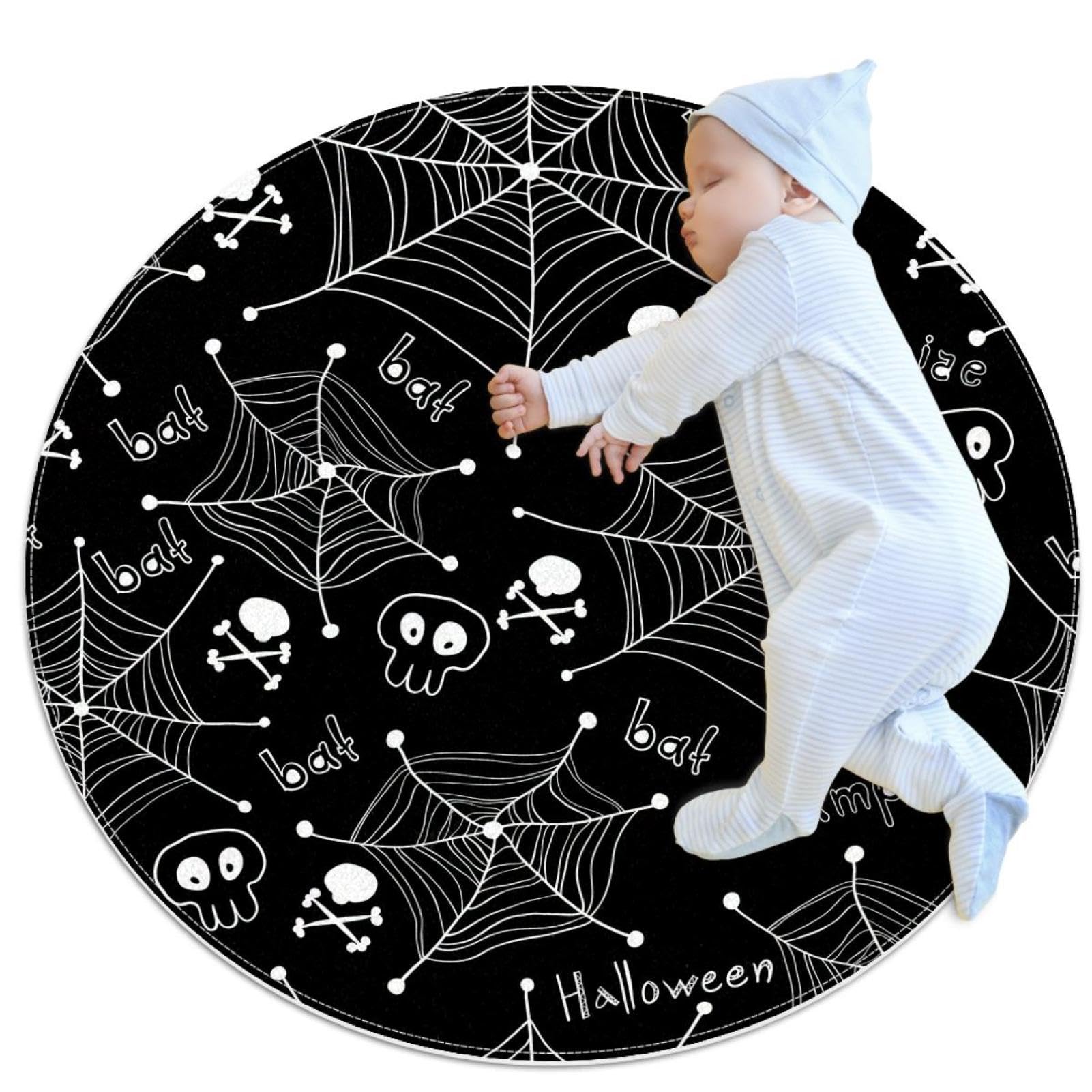 Tapis de salle de bain d'araignée antidérapant pour sécuriser la chambre enfant
