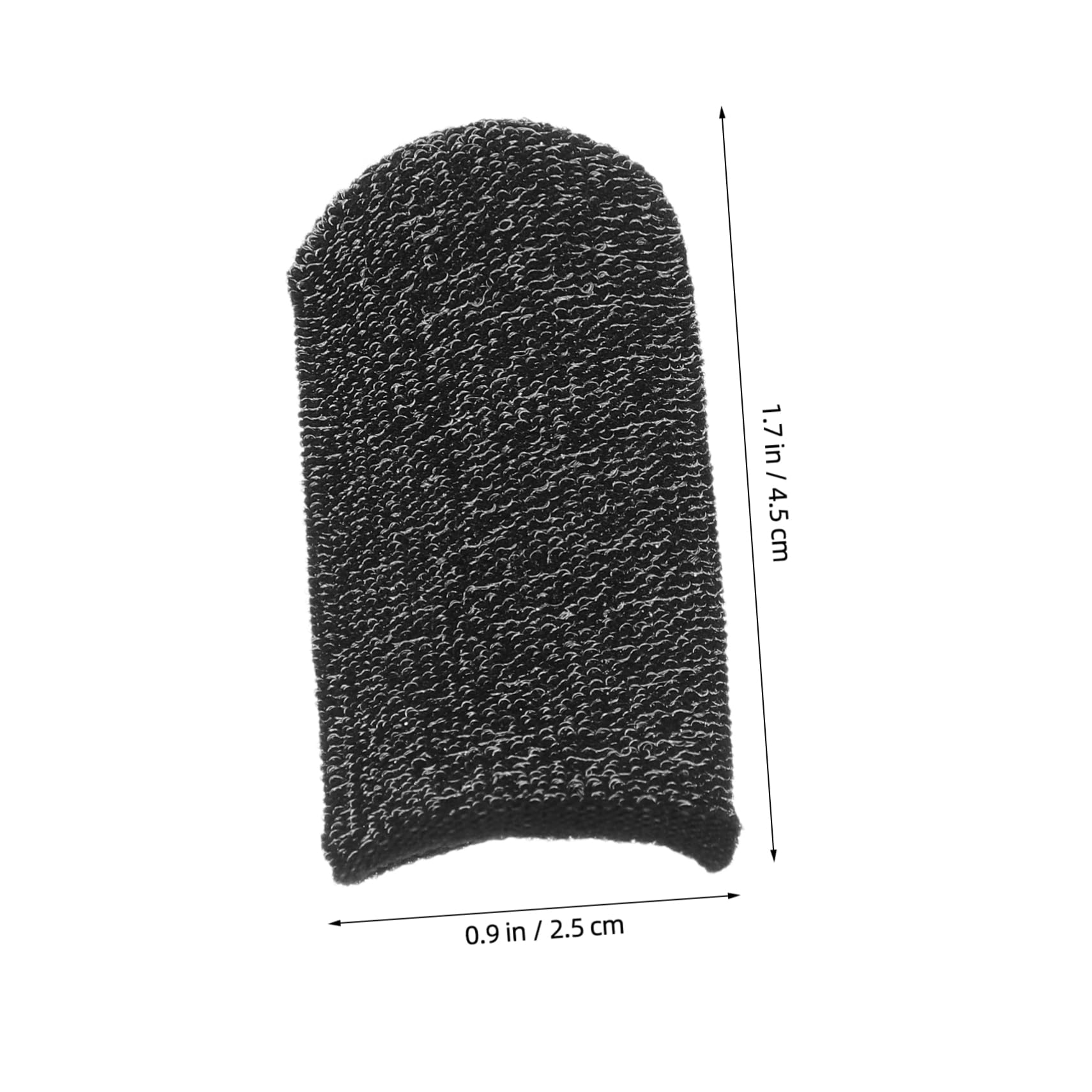 Toyvian 2pcs Guitar Finger Elastic Thumb Protectors for Ukulele Bass Comfortable Fit Natural Playing Protects Fingers from Injury for Musicians Guitarists