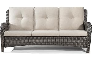 Joyside Outdoor Rattan Couch: Comfort and Style for Your Patio