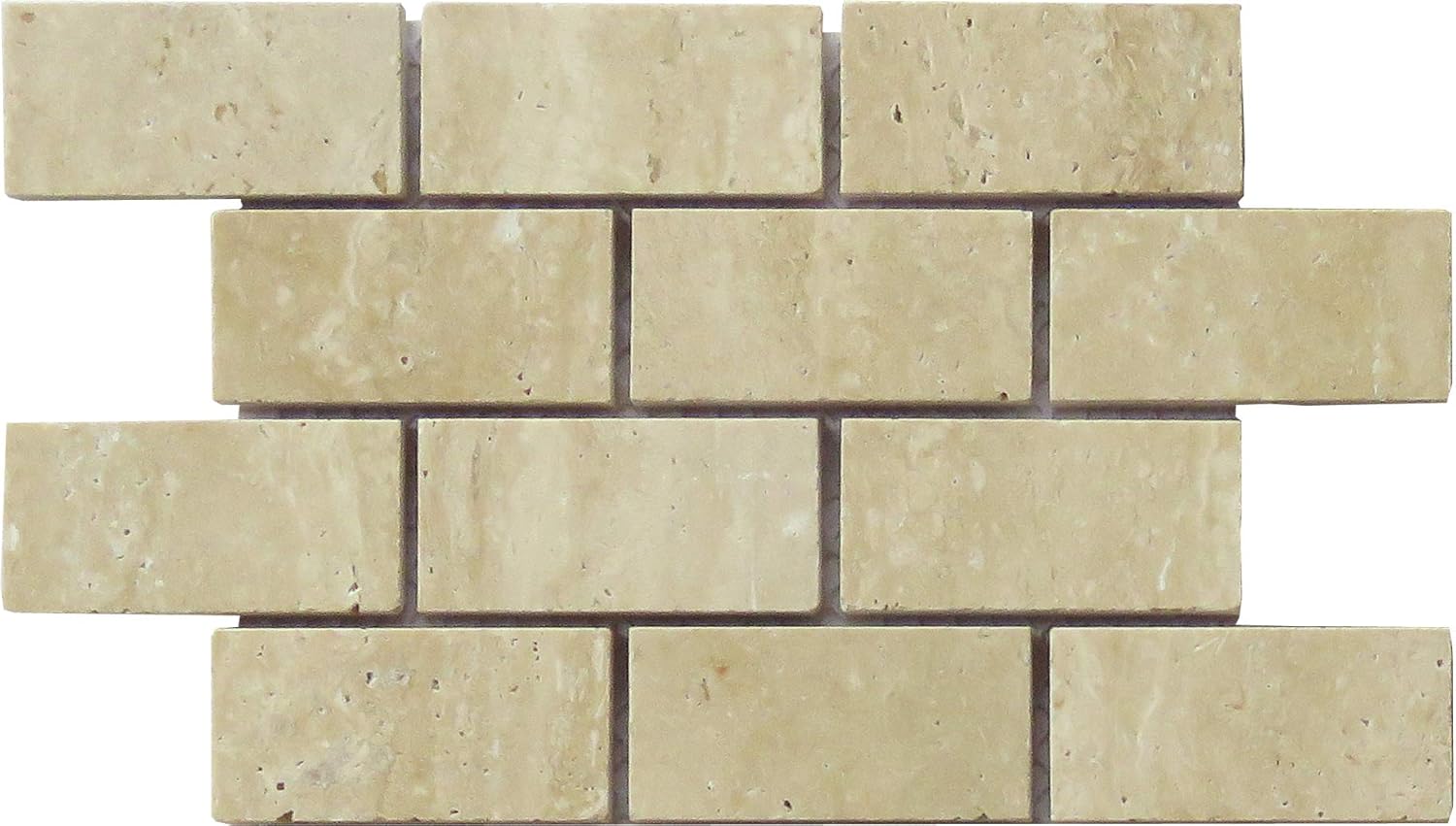 Intrend Tile NS022Csample Natural Tan Polished Stone Tile Sheet