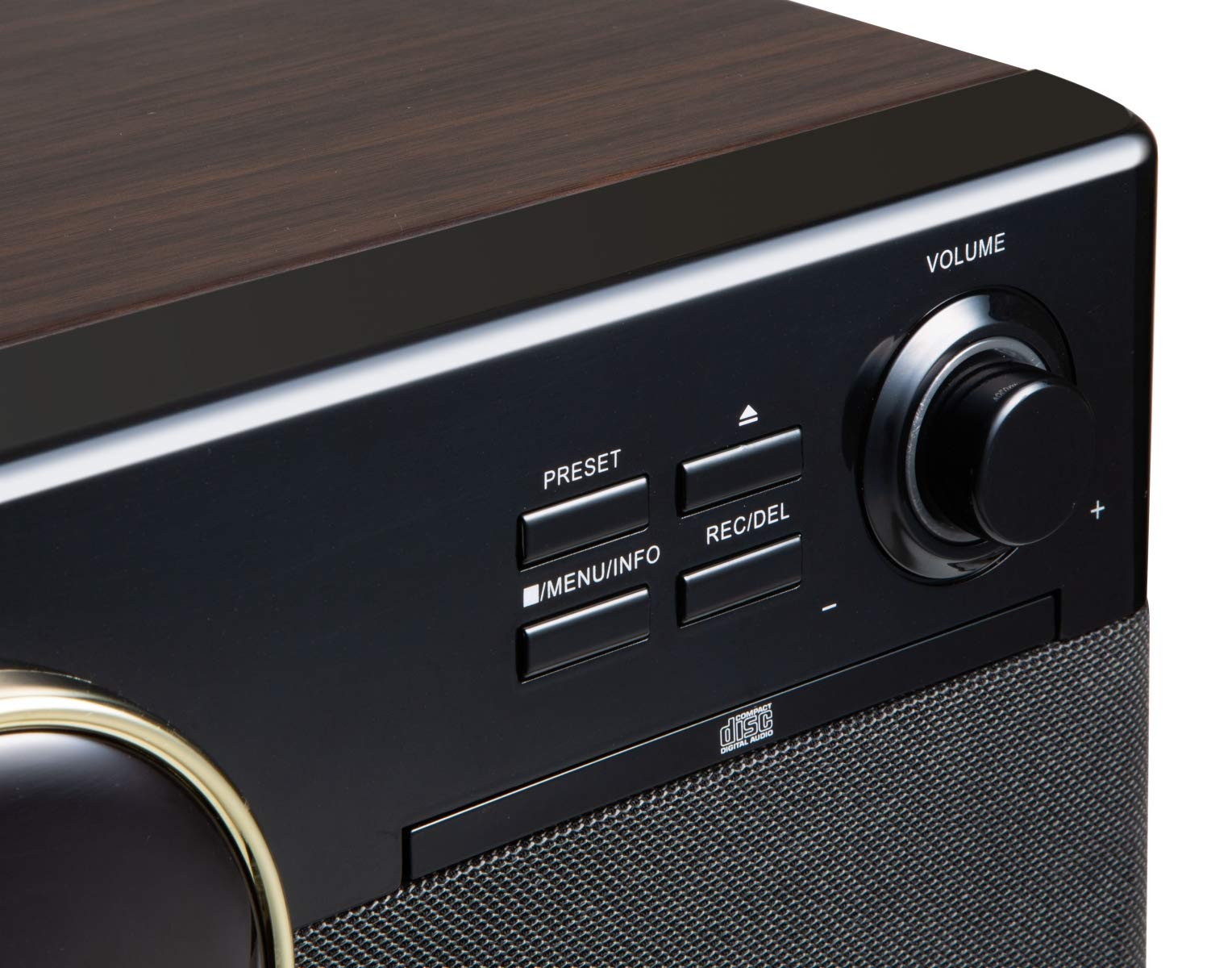 Technaxx Alemania Tocadiscos Dab Bluetooth V5.0 Digitalización de Discos de Vinilo Cassettes CDs Función de Radio AUX RCA Altavoces estéreo TX-137