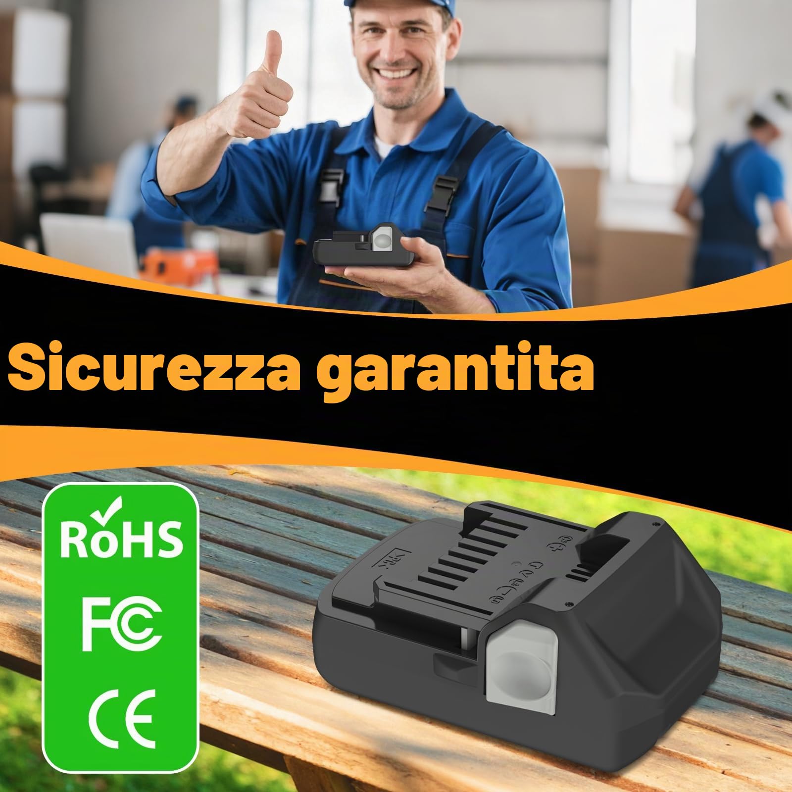 2X Shentec 18V 3000mAh Li-ion Batteria compatibile con Hitachi 339782 BSL1830C BSL1815X BSL1815S BSL1830 330139 330557