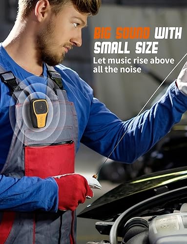 Miniatura 2 de Altavoz Bluetooth portátil, mini altavoz con clip, altavoz portátil inalámbrico con micrófono integrado, llamadas manos libres, regalos de artilugio