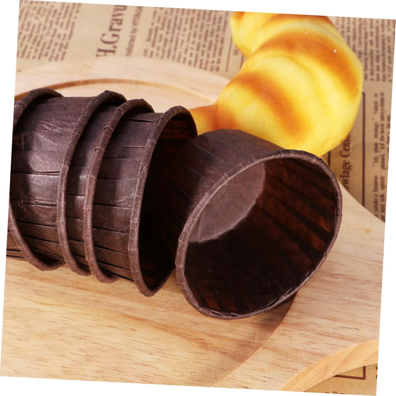 200 Pièces cuisine accessoires accessoire cuisine panier pain chocolates moules à muffins en papier revêtement de petit gâteau sertissage Doublure coupe de gâteau gobelet en carton