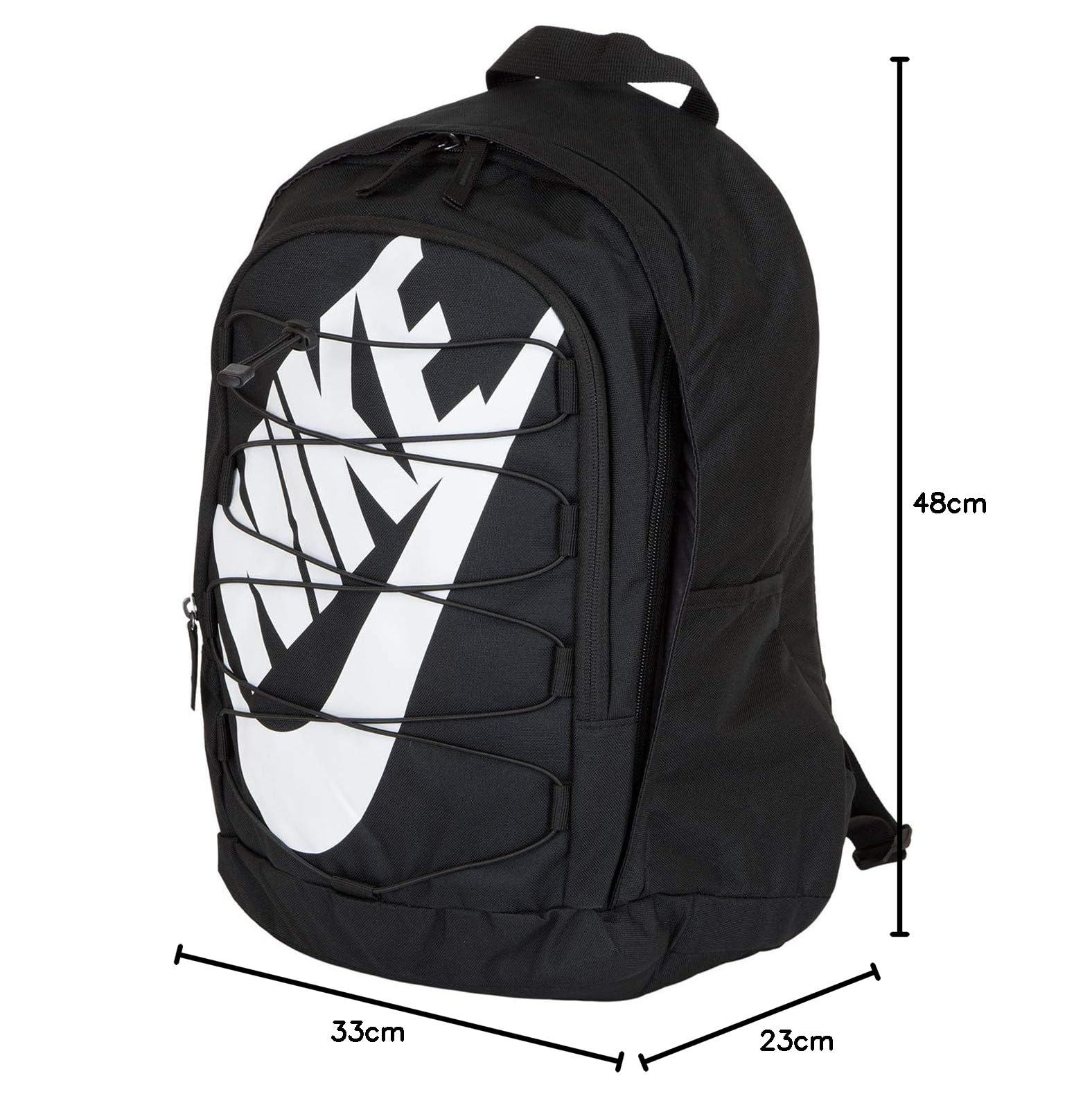 Nike Hayward 2.0 Rucksack Backpack (one size, black/white)