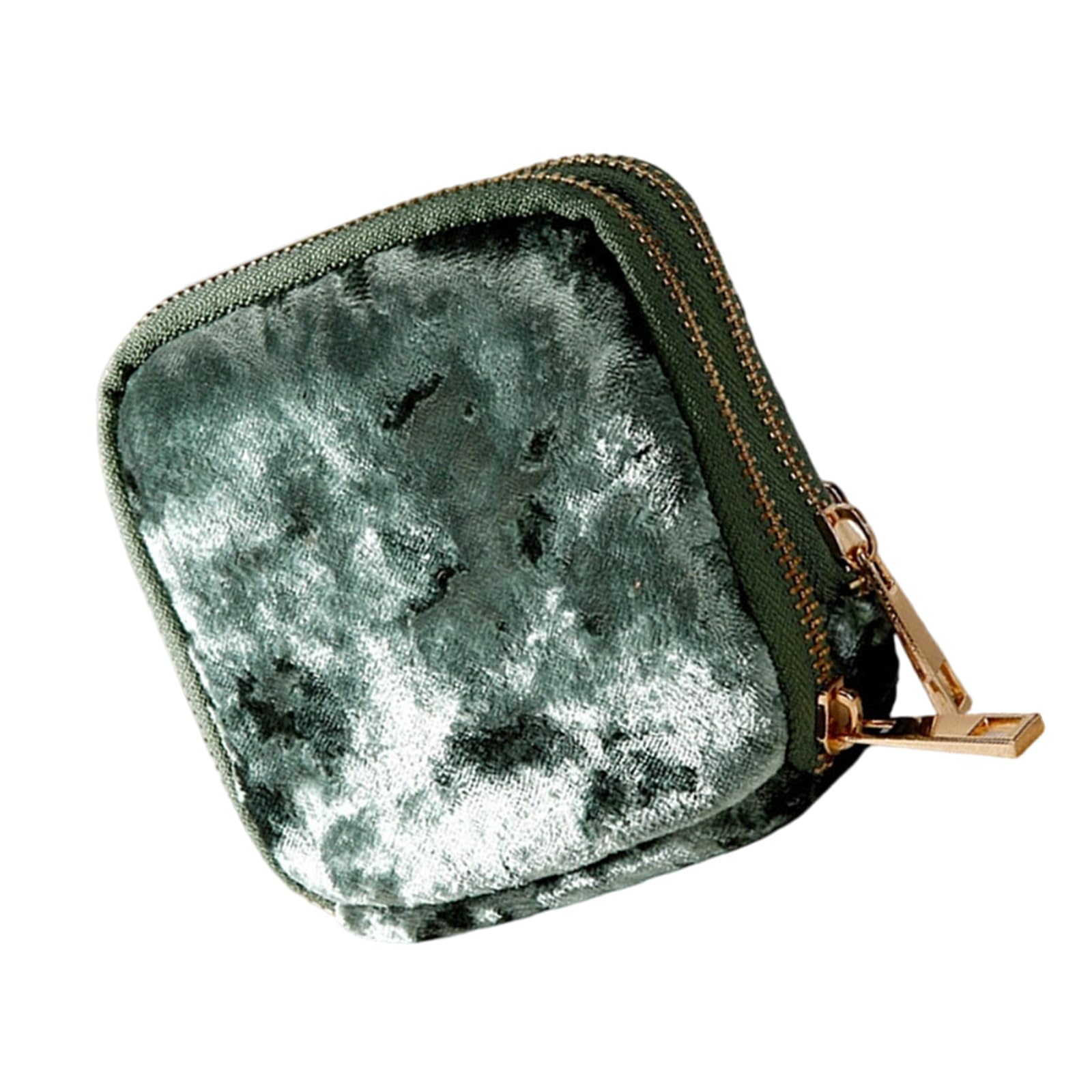 Fazvncv Friendly Elegant Jewelry Organizers with Multiple Compartments Fabric Texture for Earrings Rings and Necklaces Velutinous Jewelry Travel Case