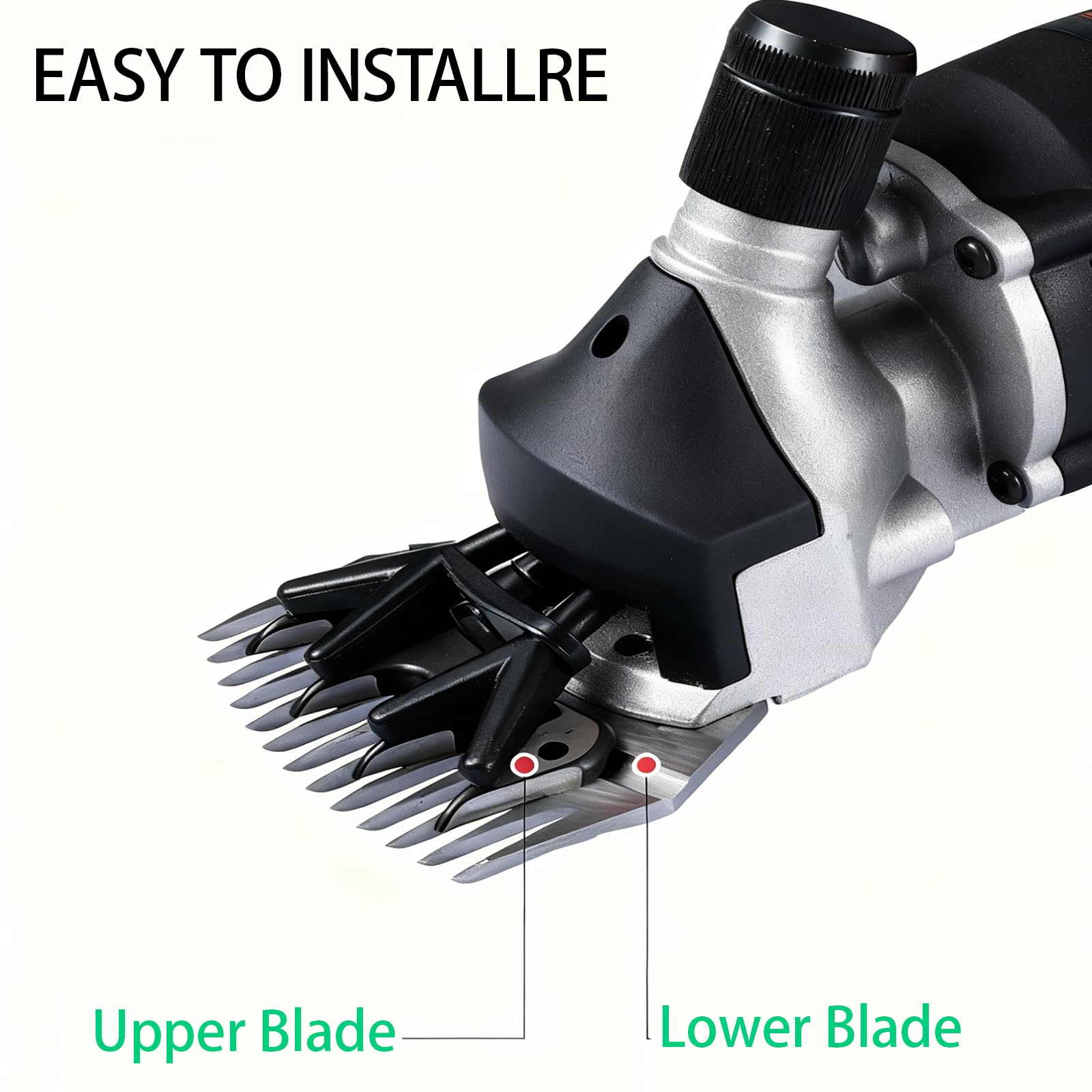 Lama Elettrica per Tosatura Pecore 13 Denti Incisivi Pettine Lana Resistente Usura Rasatura
