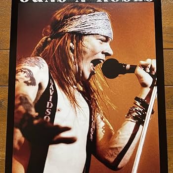 Amazon.co.jp: ポスター☆アクセル・ローズ（）☆W. Axl Rose/ガンズ