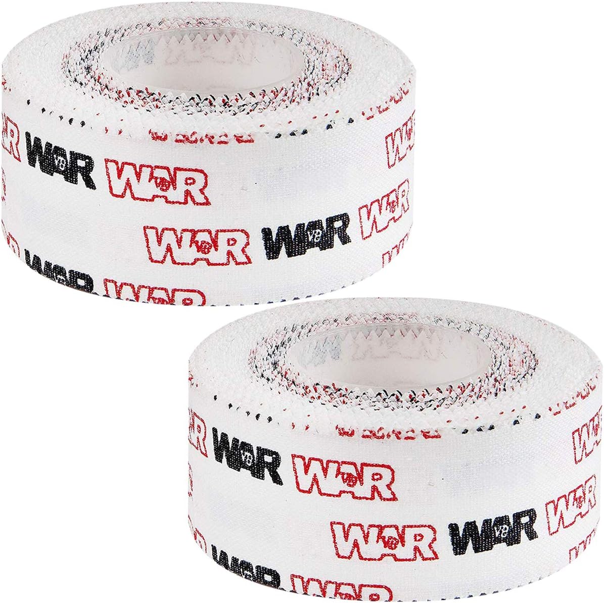 WAR Tape Easy Tear Athletic Fight Tape (2 Rolls) 1.0" One
