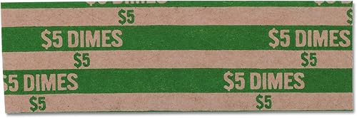 Miniatura 3 de MMF Industries Envoltura de monedas de tubo plano, 1000 por caja (216020002)