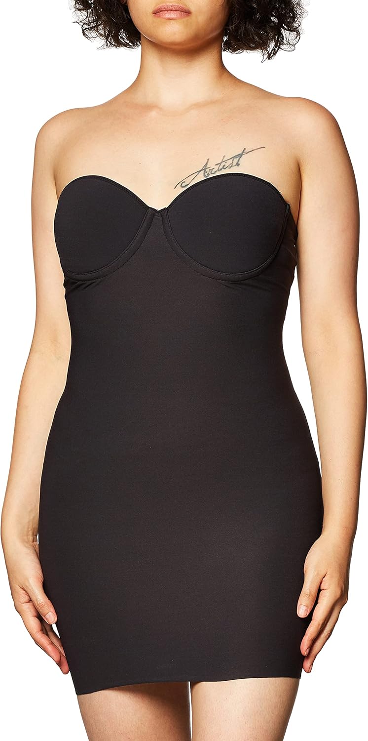 Naomi & Nicole Women's Unbelievable Comfort Convertible Strapless Braslip