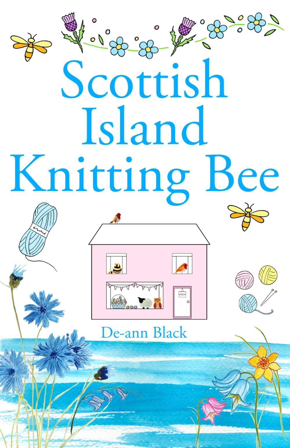 Scottish Island Knitting Bee (Scottish Highlands & Island Romance series)