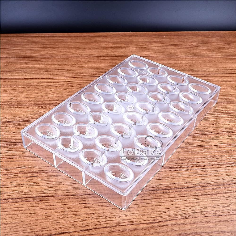 32 cavities Occa Berry Deep Fruit Shape PC Polycarbonate Chocolate Mold Candy Mould Fondant Mousse Ice Molds DIY Bakery Supplies