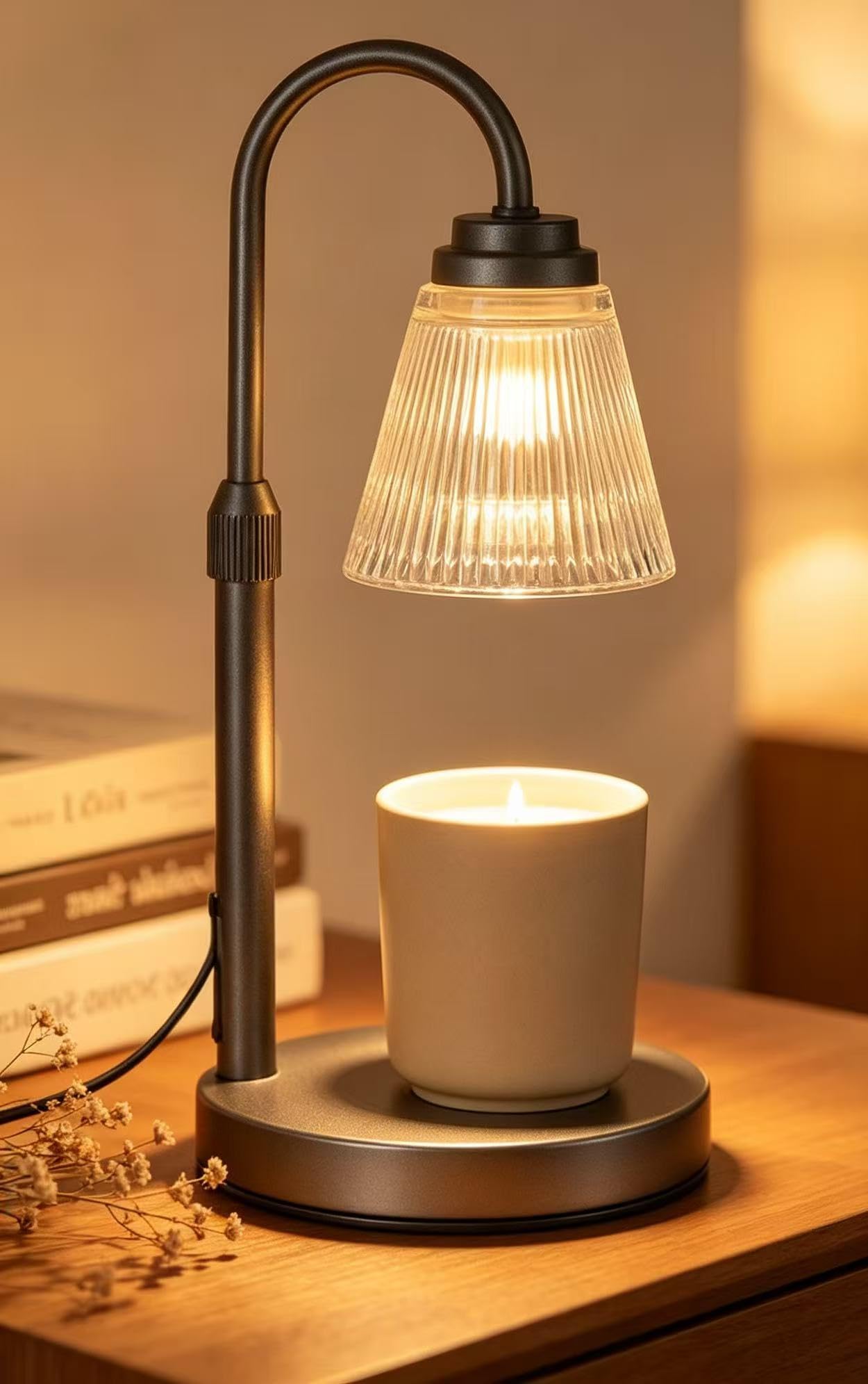 Candle Warmer Lamp with Timer and Dimmer for Wax Melts