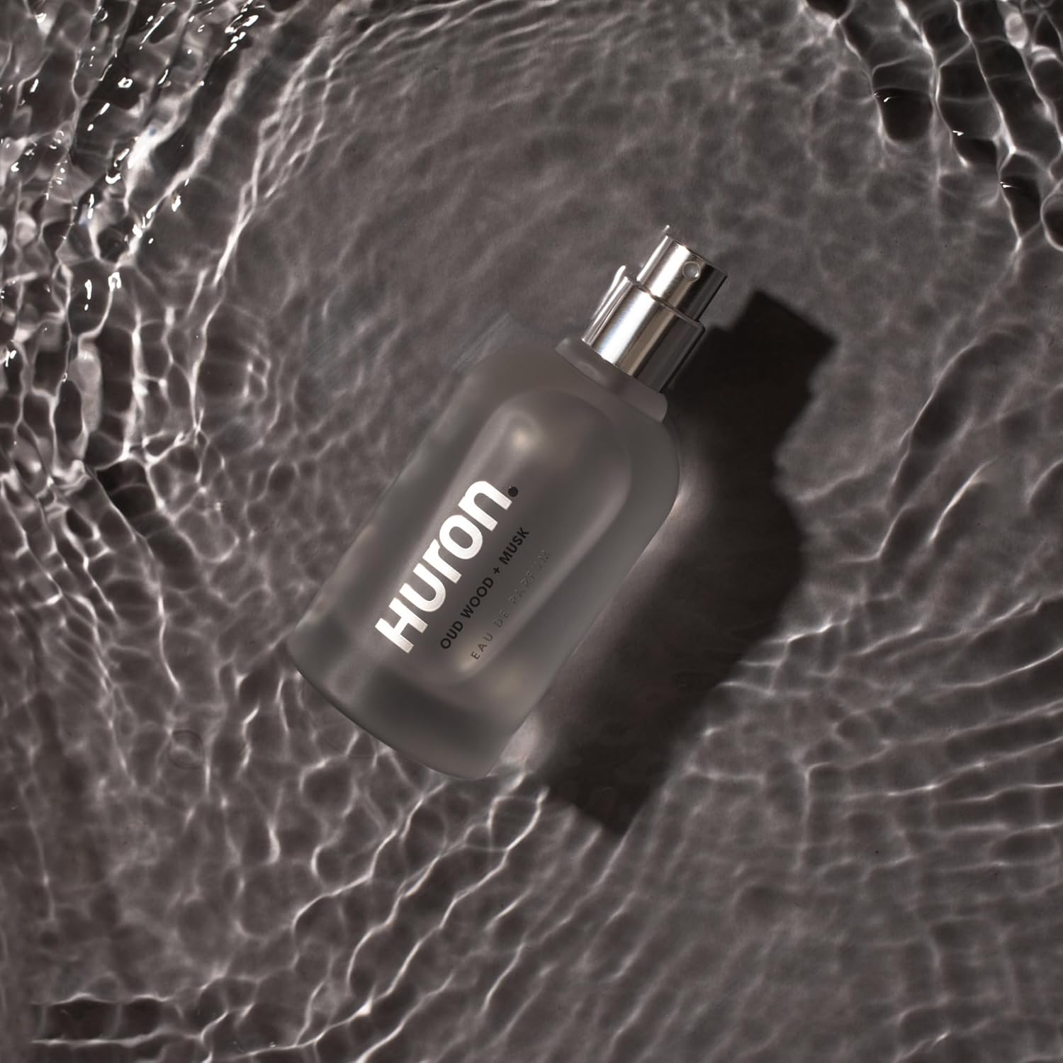 Huron Cologne for Men and Women, Eau de Parfum with Sandalwood + Amber Scent, Premium Clean Woody Daily Fragrance for Everyday Wear, 1.7 Fl Oz