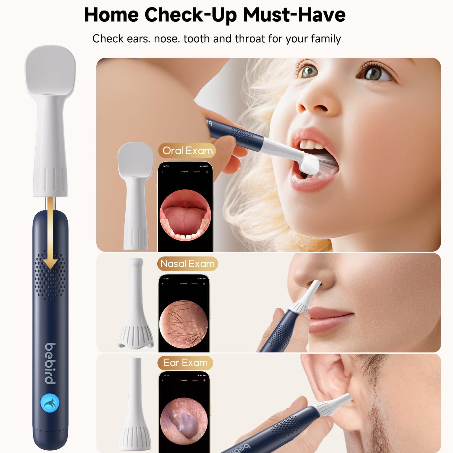 BEBIRD R1 Ear Camera: See & Remove Wax -7 BEBIRD R1 Ear Camera: See & Remove Wax -7