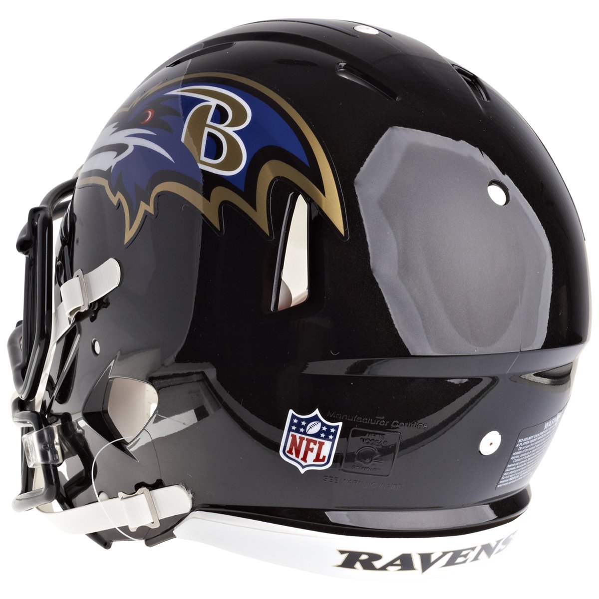 Riddell NFL Baltimore Ravens Full Size Speed Replica Football Helmet , Purple, Medium : Sports Related Collectible Full Sized Helmets : Sports & Outdoors