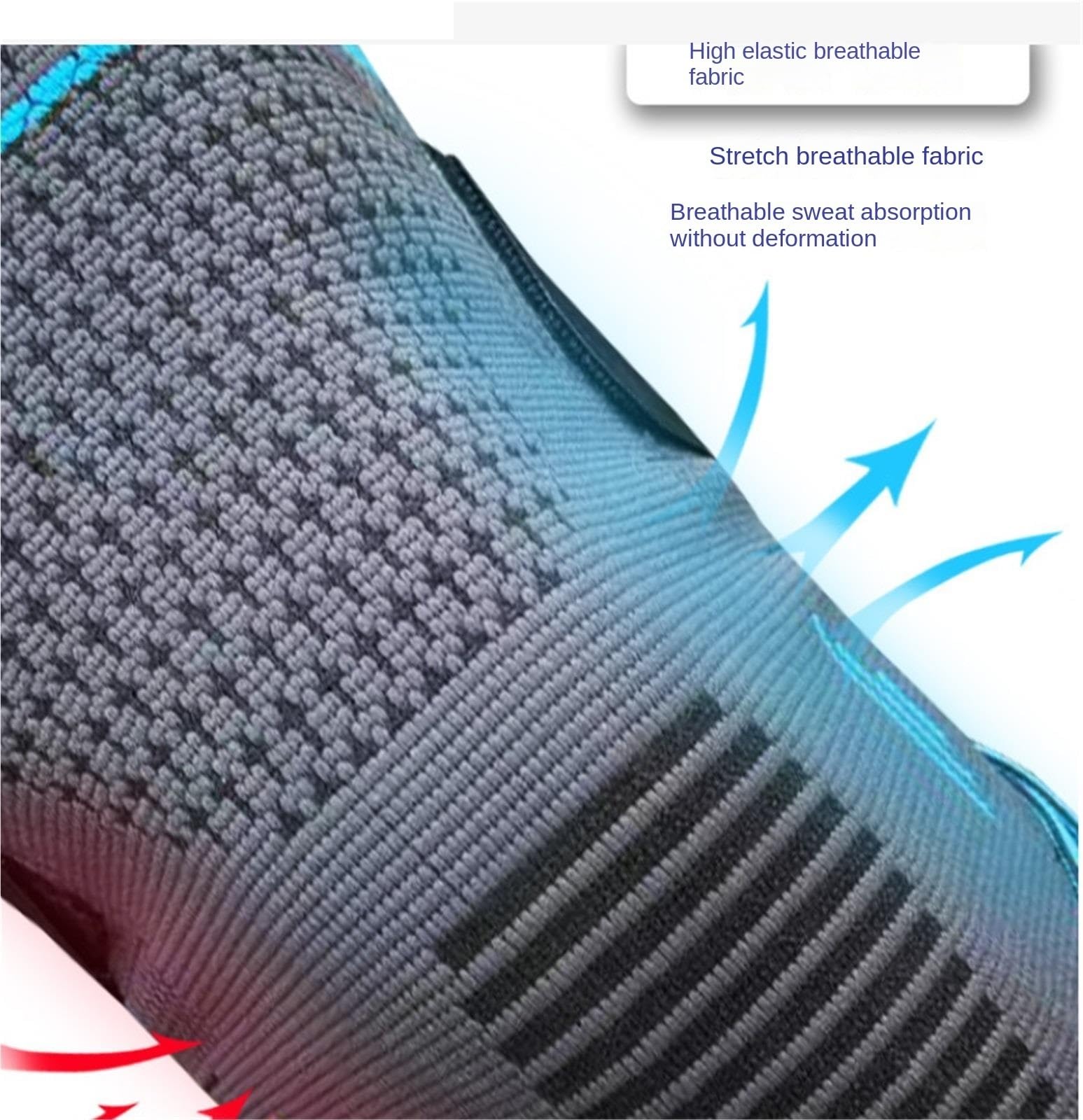 Wandern Kniebandage EIN Paar Knie-Kompressionsbandagen, Geeignet for Bergsteigen, Basketball, Sport-Knieschützer Fitness Knieorthese(Rood,XL)