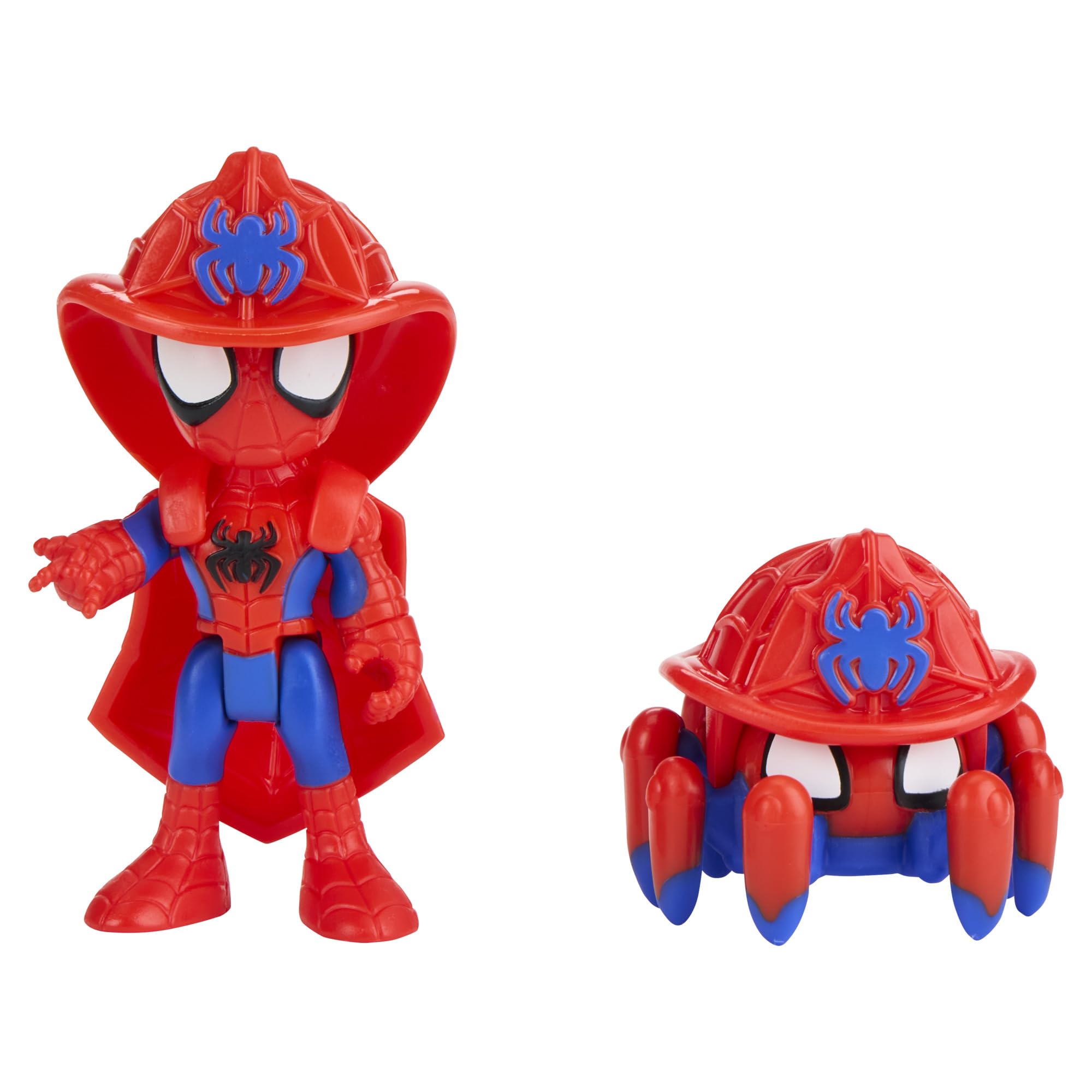 Marvel Spidey and His Amazing Friends, Rescue-Webs, Aracnocuartel, Set de Juego con Figuras de 7,6 cm y vehículo de Juguete, Juguetes de superhéroes para niños pequeños, Edad: A Partir de 3 años