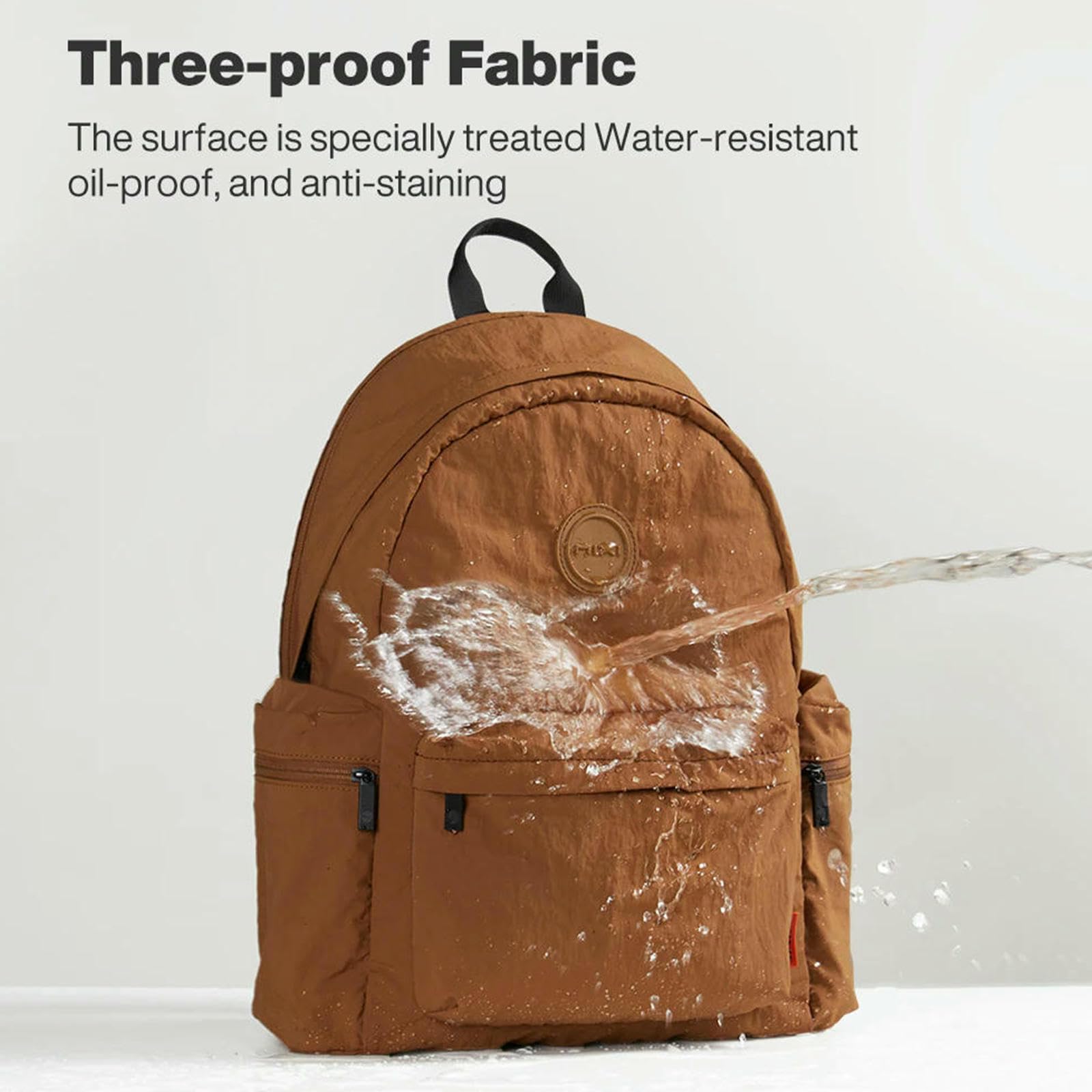 Schulrucksack Leichte Outdoor-rucksäcke Für Männer Und Frauen, Lässige Tragbare Laptop-rucksäcke, Reise-schultaschen, Wasserdicht Langlebig, Kleine Wandertaschen -grau-17 Zoll
