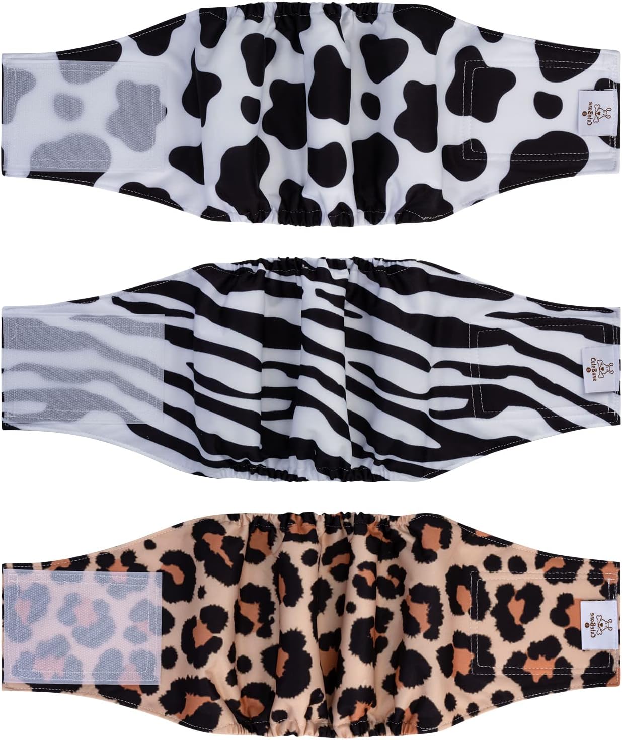 CuteBone Dog Diapers Male Washable Belly Band for Male